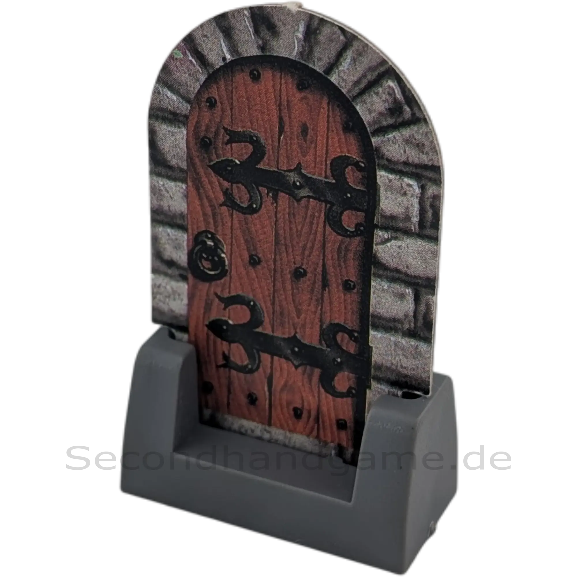 MB Hero Quest Master Ersatzteil Tür geschlossen mit Ständer