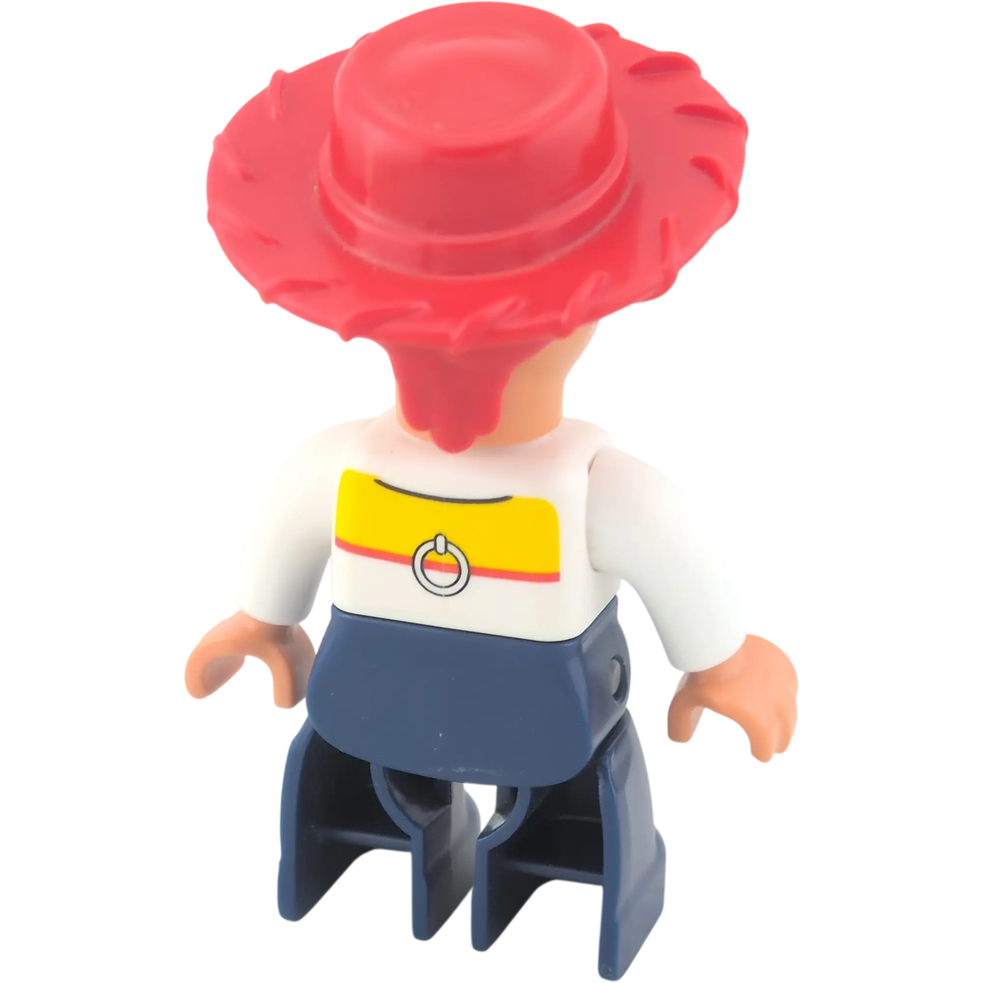 Lego Duplo 417J0 Frau Toy Story, Westen, Cowgirl Jessie, Hose Kuhflecken, roter Hut