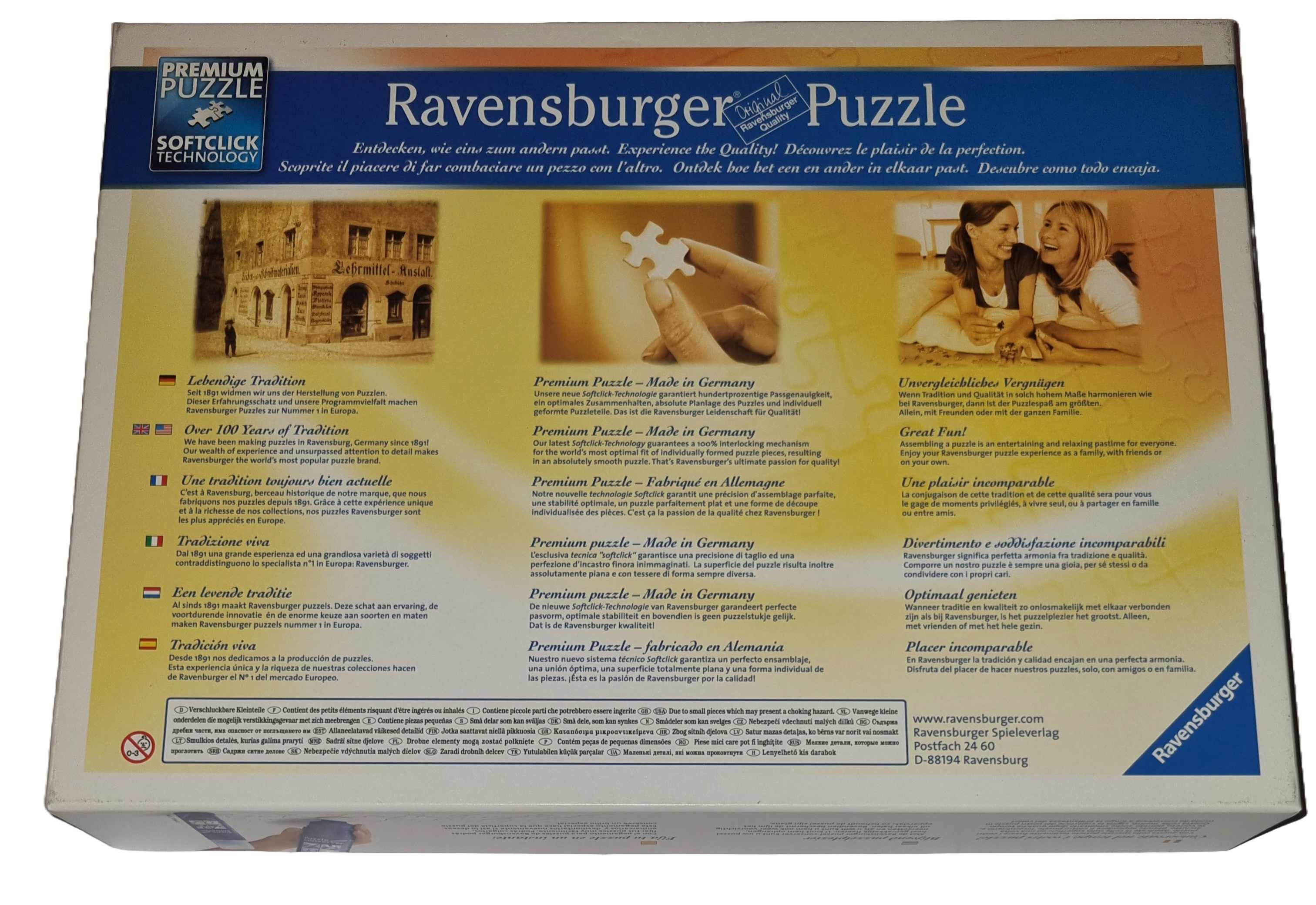 Ravensburger Puzzle Premium softclick 1000 Teile 158041 Norwegischer Fjord