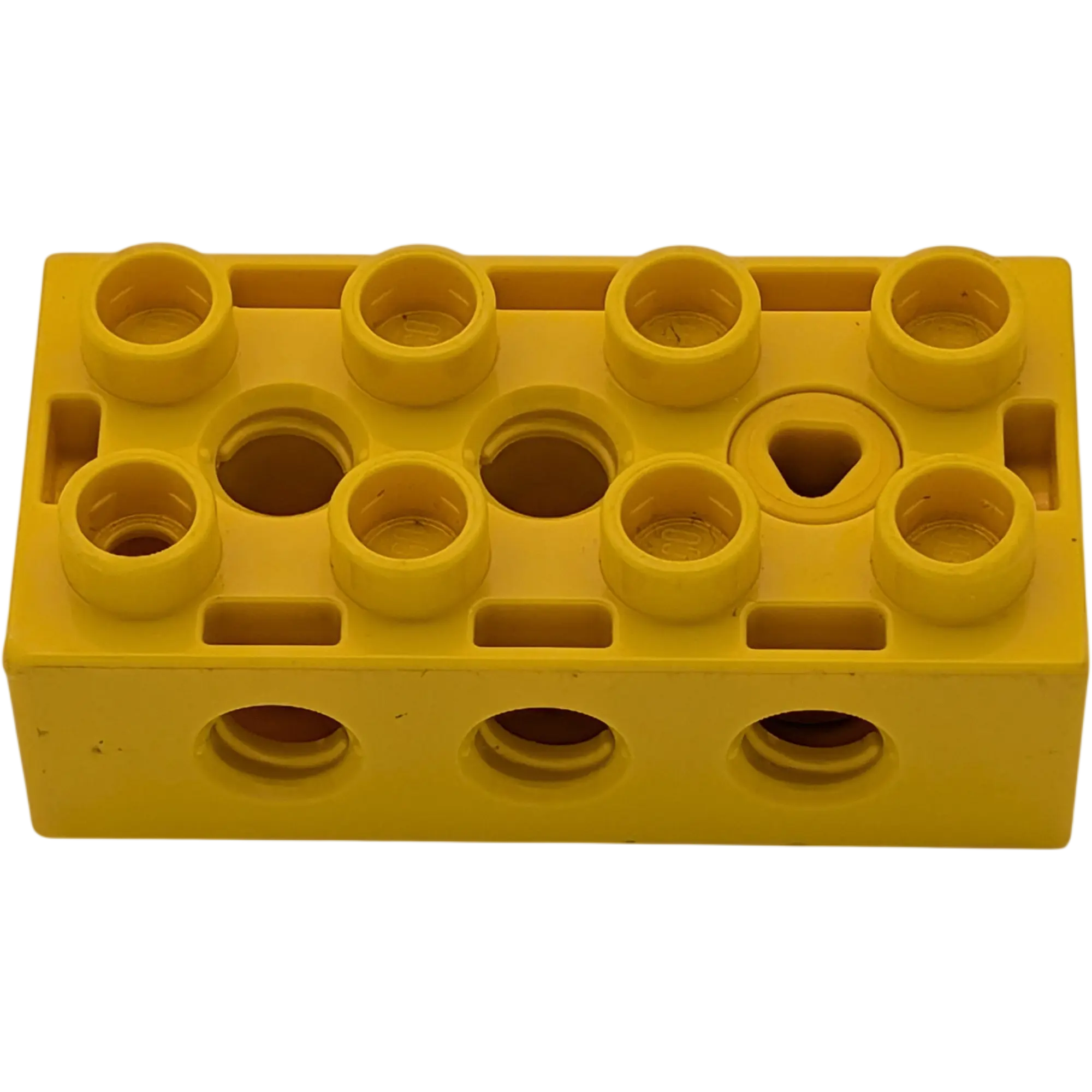 Lego Duplo 31184 Baustein Gelb 2x4 mit Schraube Gelb