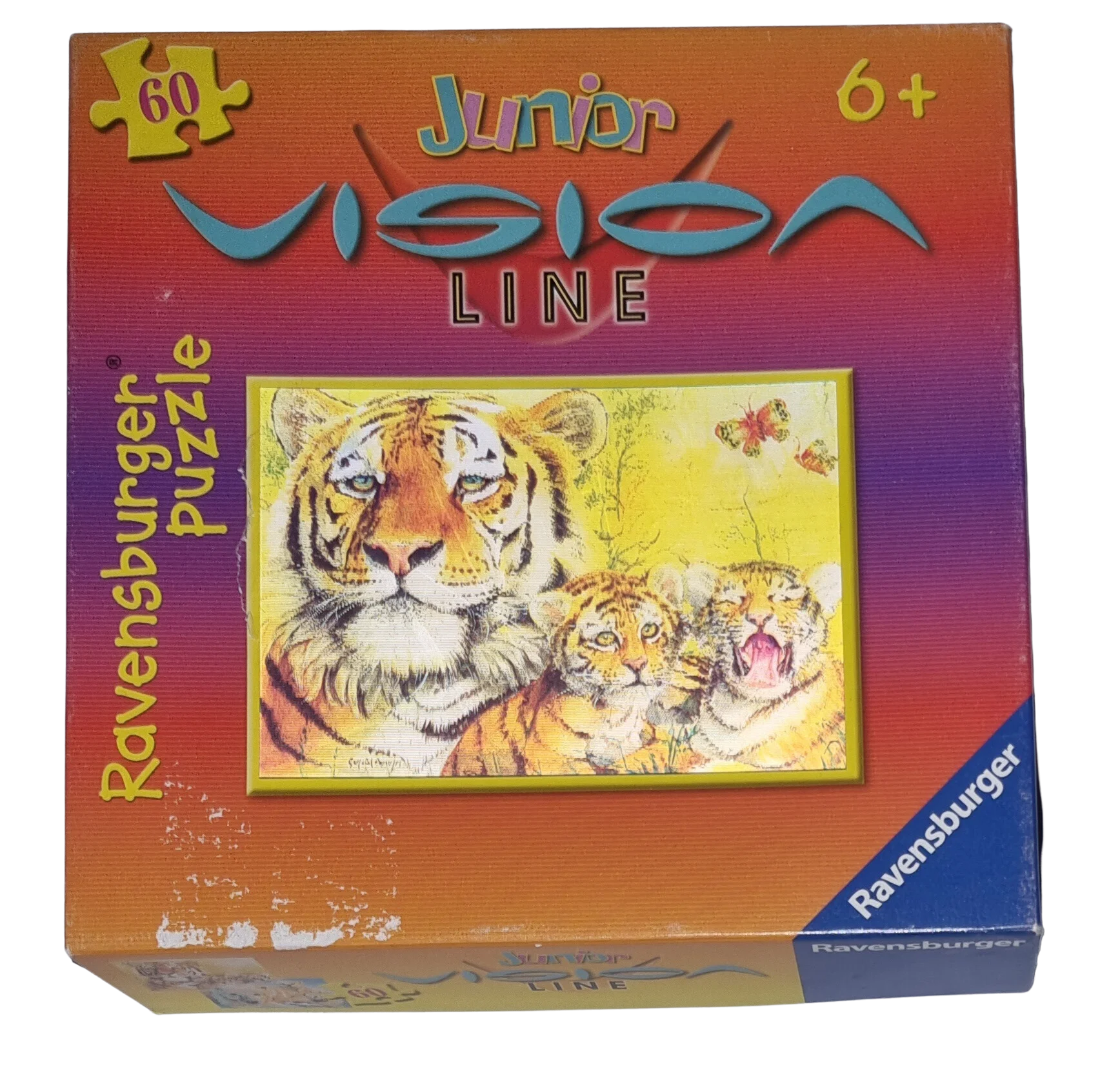 Ravensburger Puzzle Junior Vision Line 60 Teile 096640 Eisbär/Tiger
