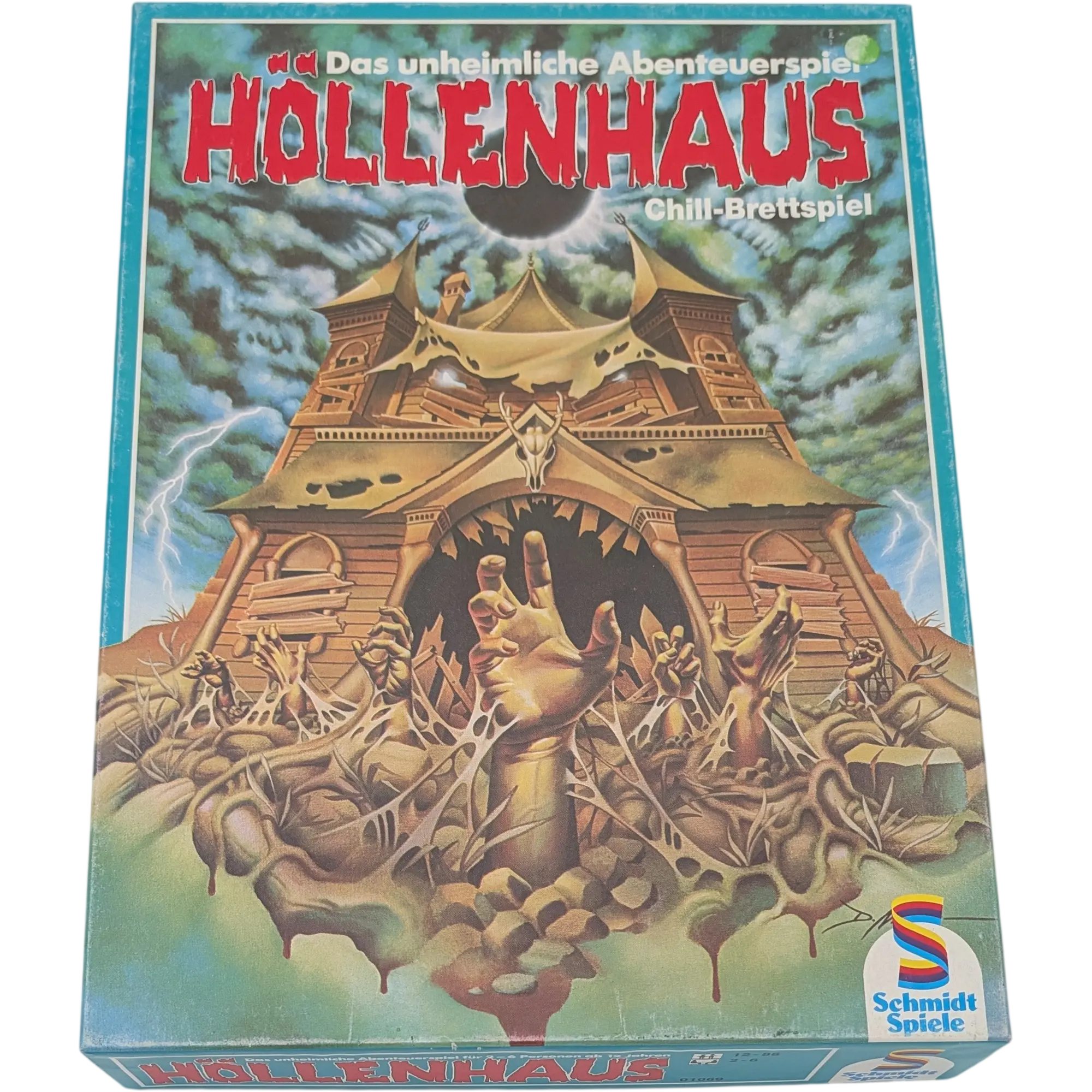 Schmidt Das unheimliche Abenteuerspiel Höllenhaus Chill-Brettspiel 01069