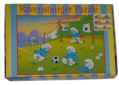 Ravensburger Puzzle 2 x 20 Teile Puzzle Die Schlümpfe in den Ferien 089659