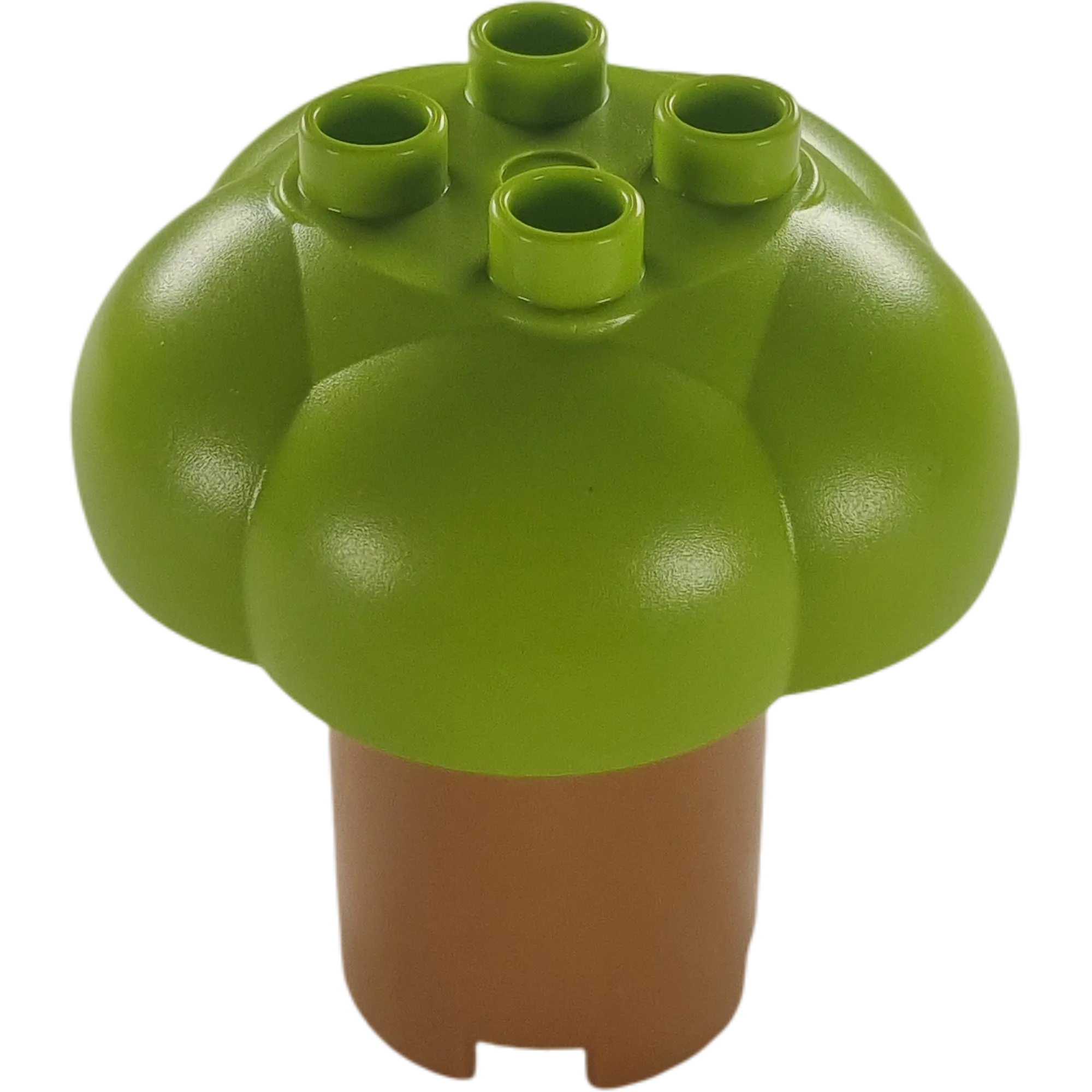 Lego Duplo Baum zweiteilig Braun und Hellgrün