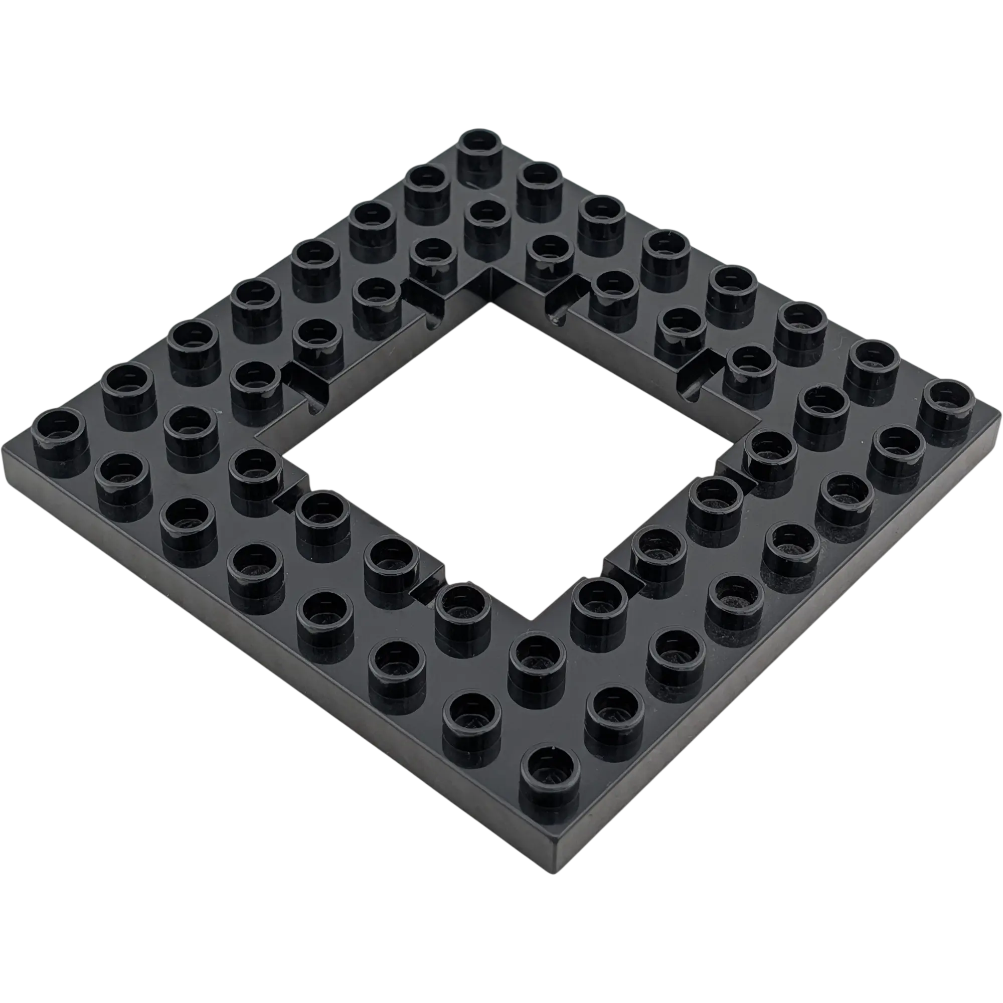 LEGO Duplo 51705 Bauplatte 8x8 Öffnung für Falltür Burg Schwarz