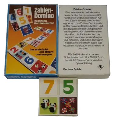 Berliner Spielkarten Zahlen-Domino