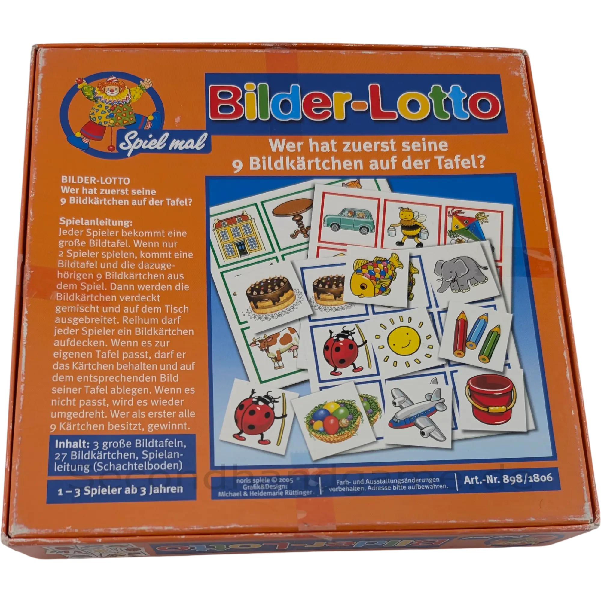 Noris Bilder-Lotto 8981806, ab 3 Jahren