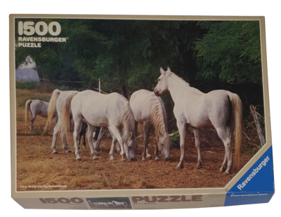Ravensburger Puzzle 1500 Teile 162574 Vollbluttpferde