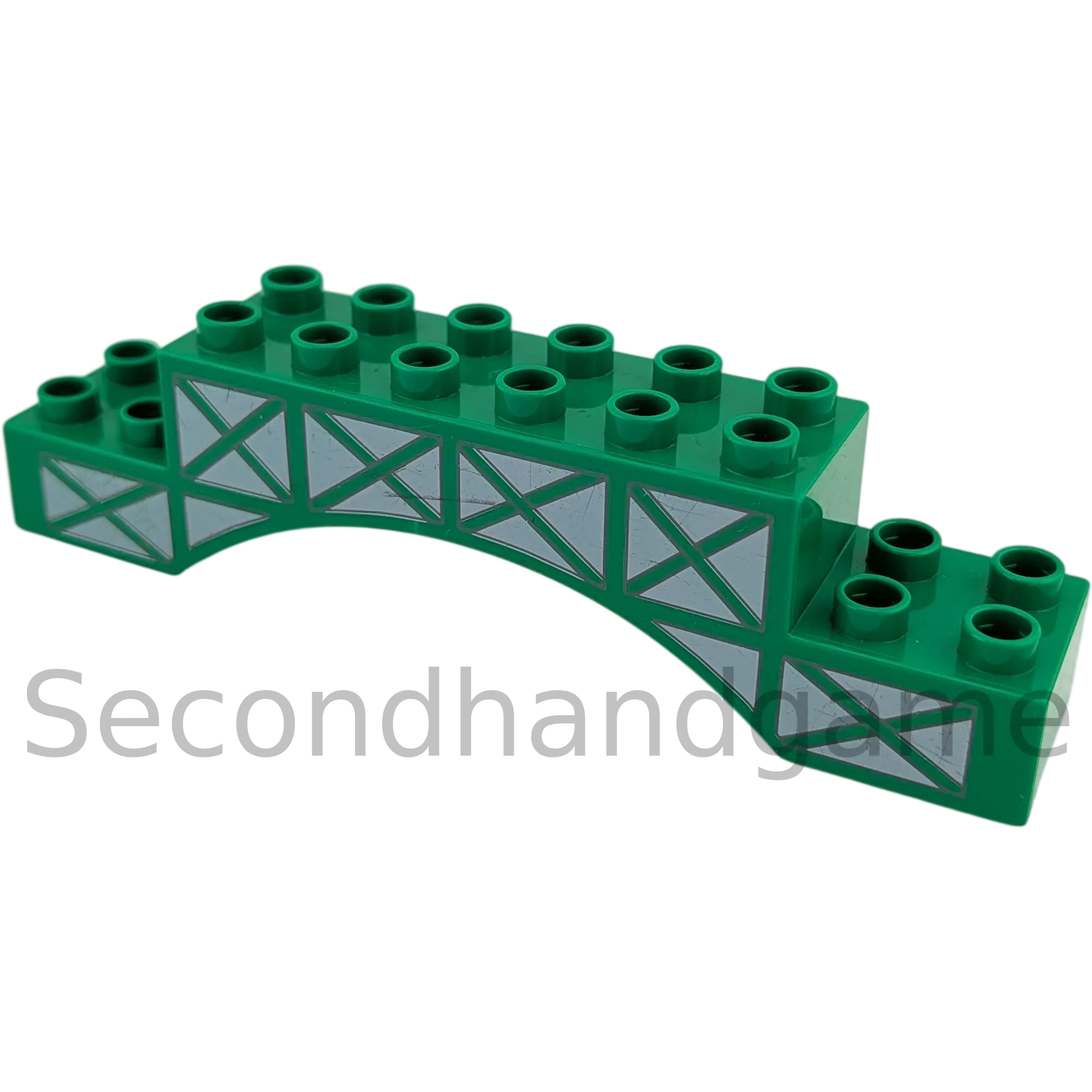 Lego Duplo 51704 Torbogen 2x10x2 Dunkelgrün mit X