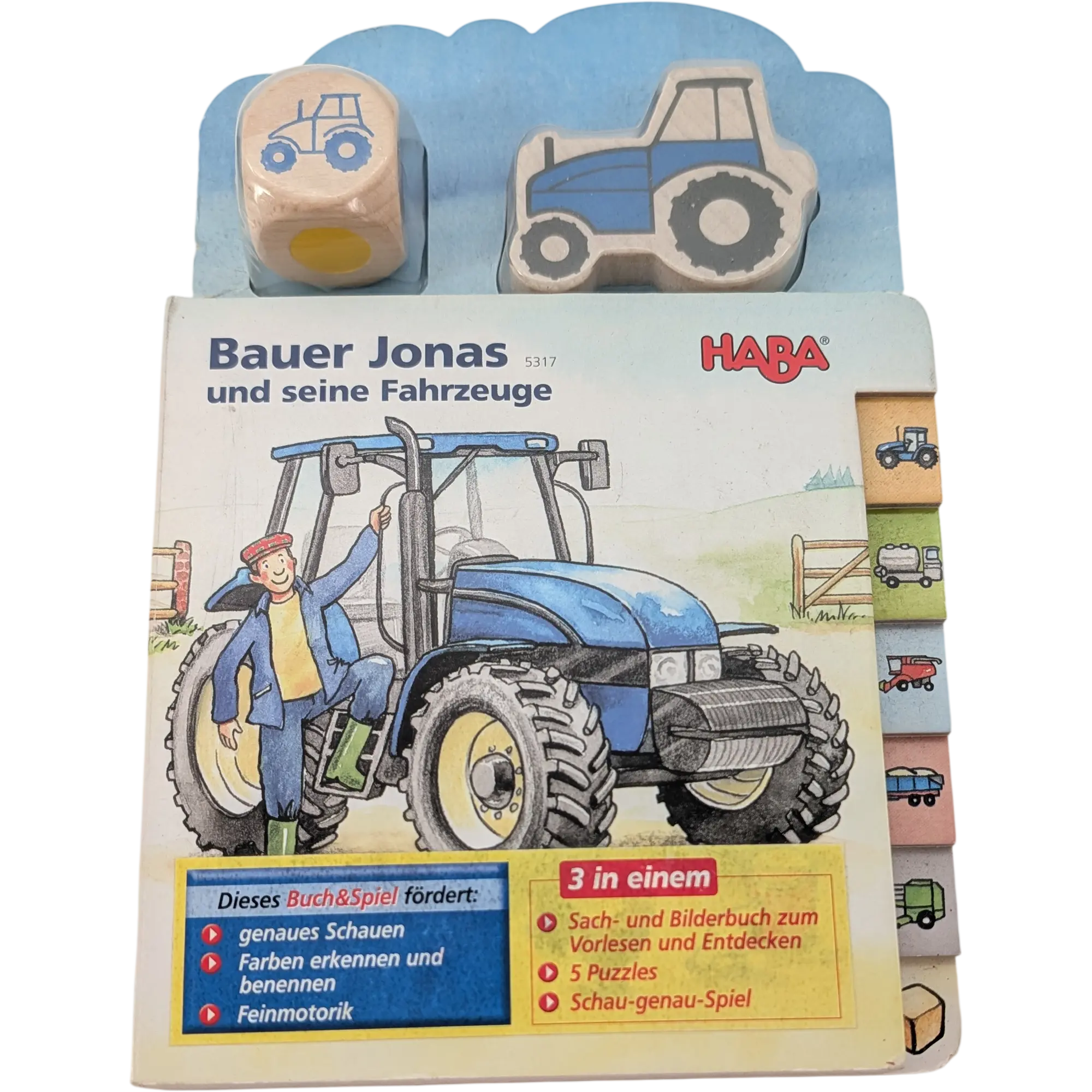 Haba Bauer Jonas und seine Fahrzeuge 5317