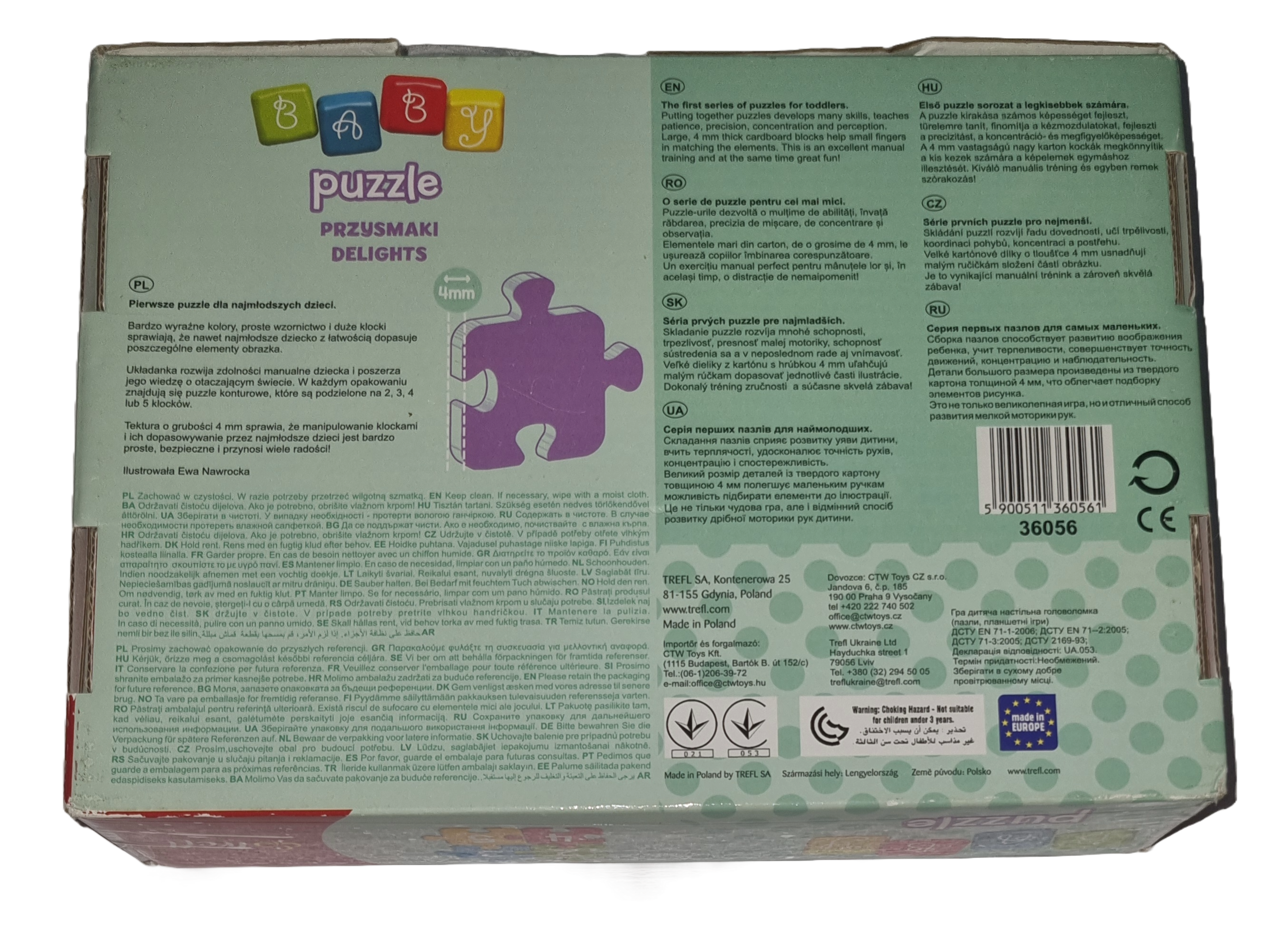 Trefl My fisrt Puzzles Tiere 2, 3, 4 und 5 Teile