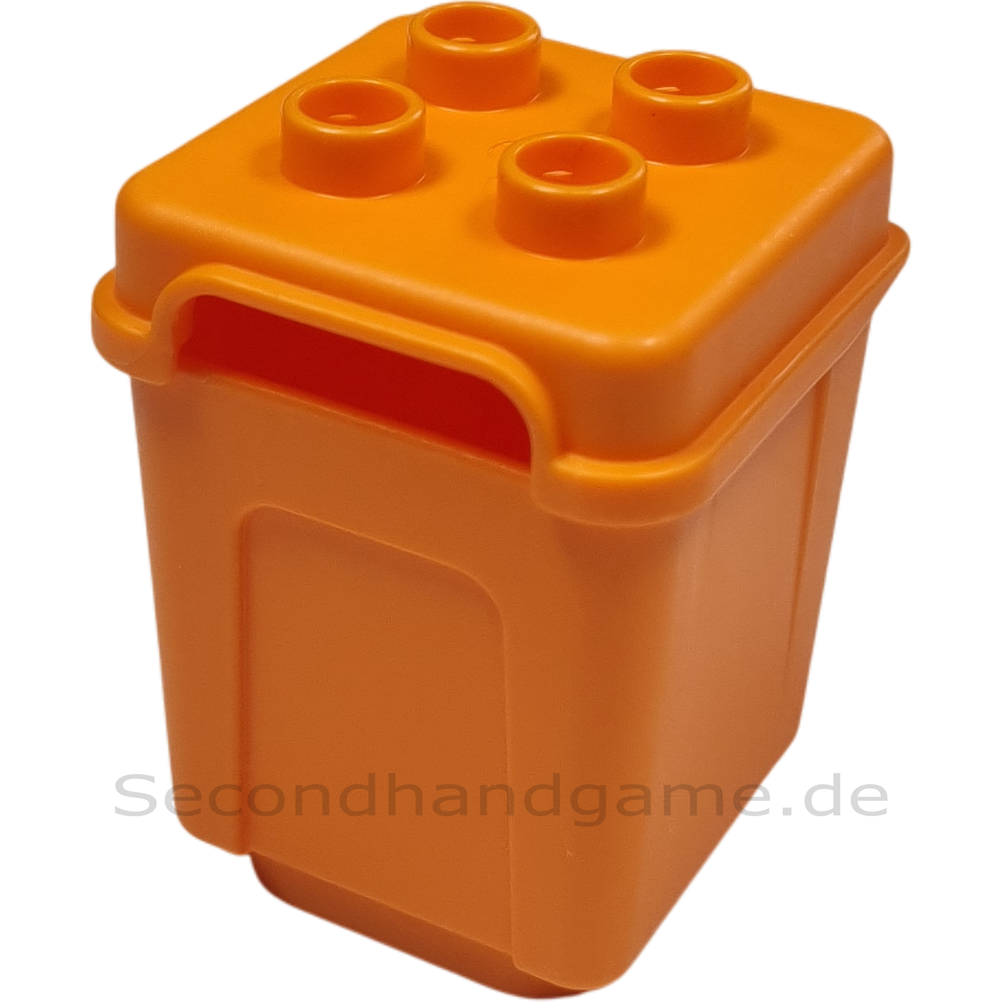 Lego Duplo Mülltonne Orange