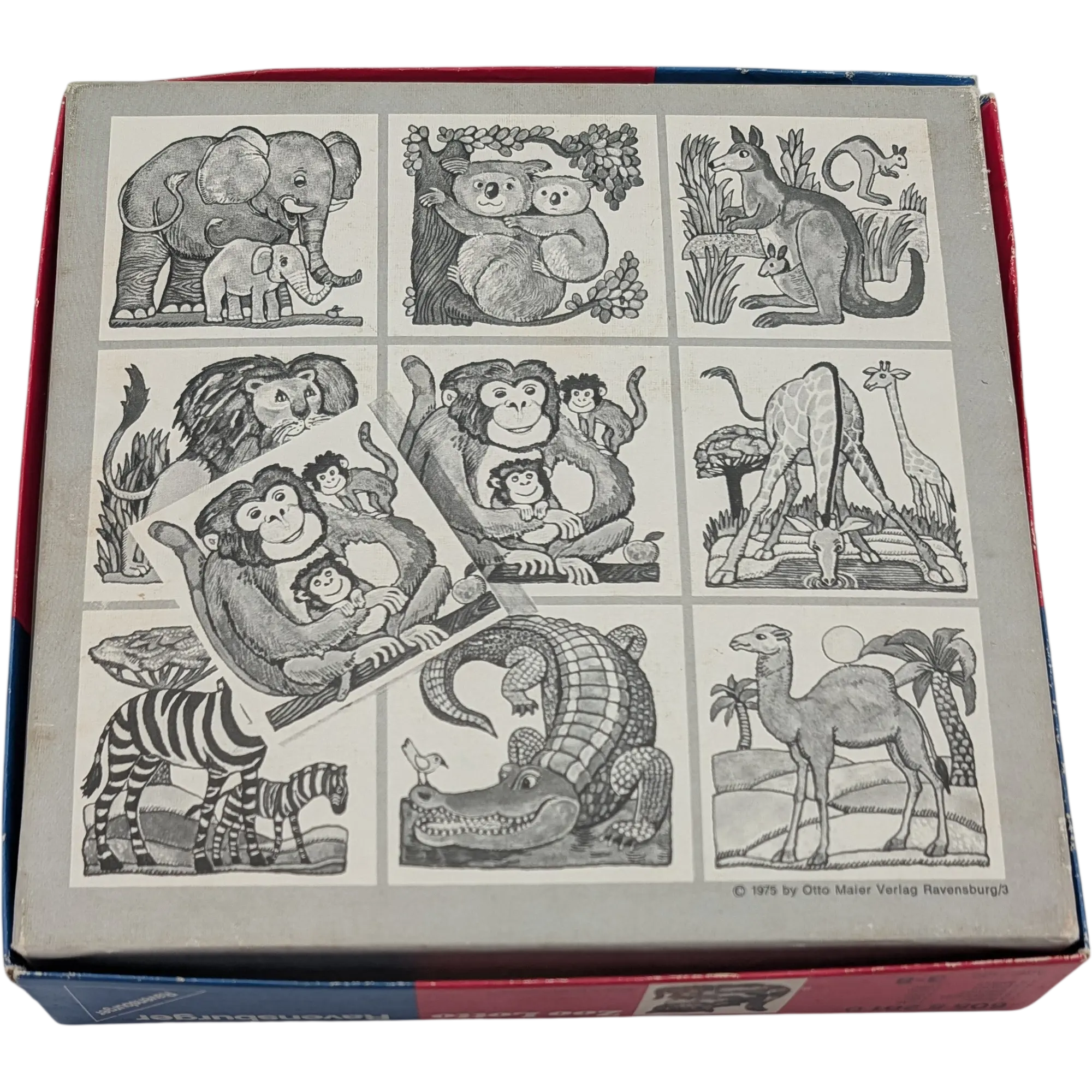 Ravensburger Zoo Lotto 60552010 Rot