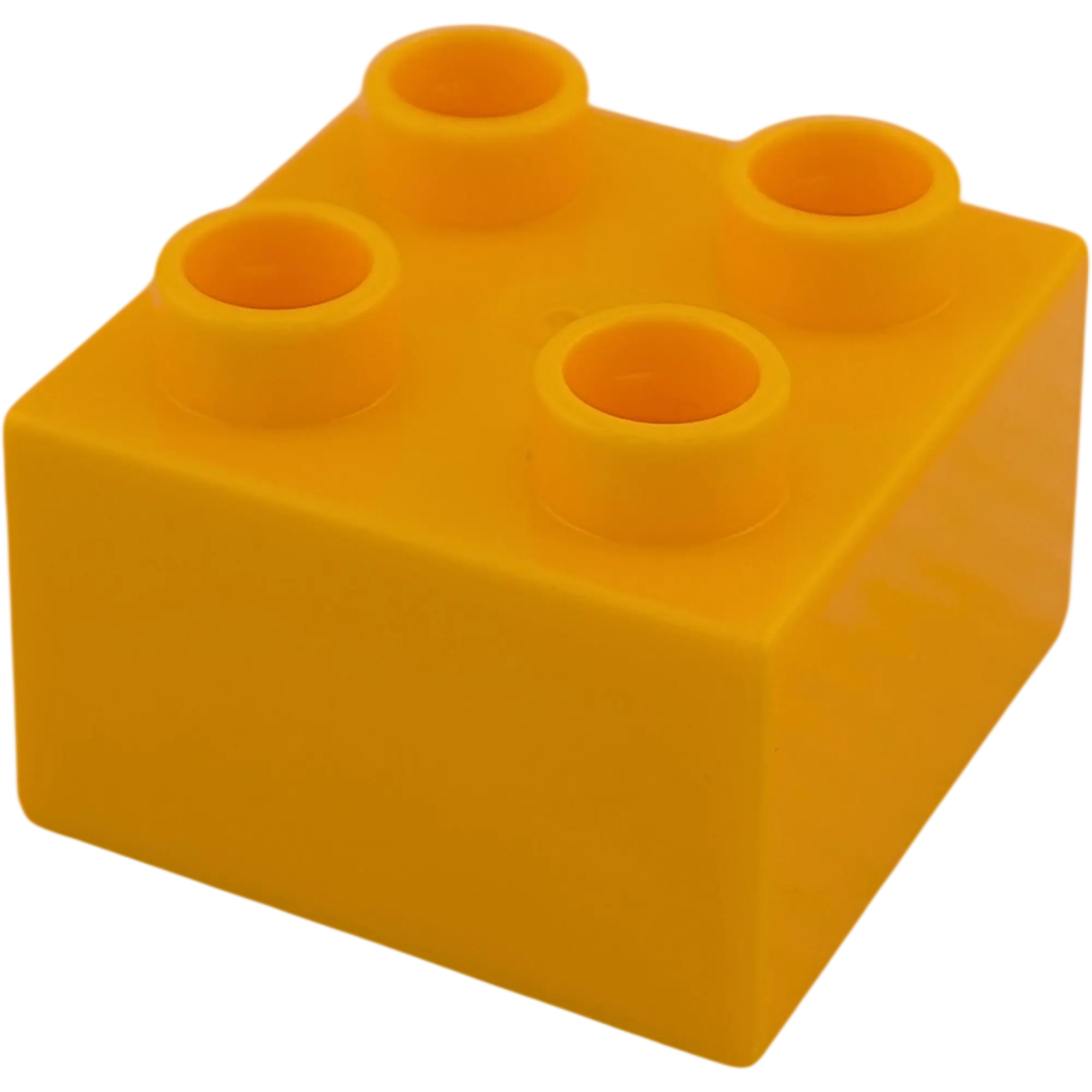 Lego Duplo 2x2 Stein 3437 Hell Gelborang