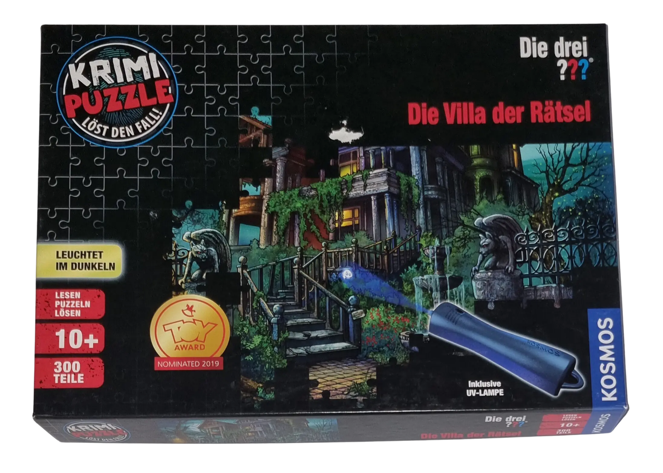 Kosmos Krimi Puzzle die drei ??? Die Villa der Rätsel