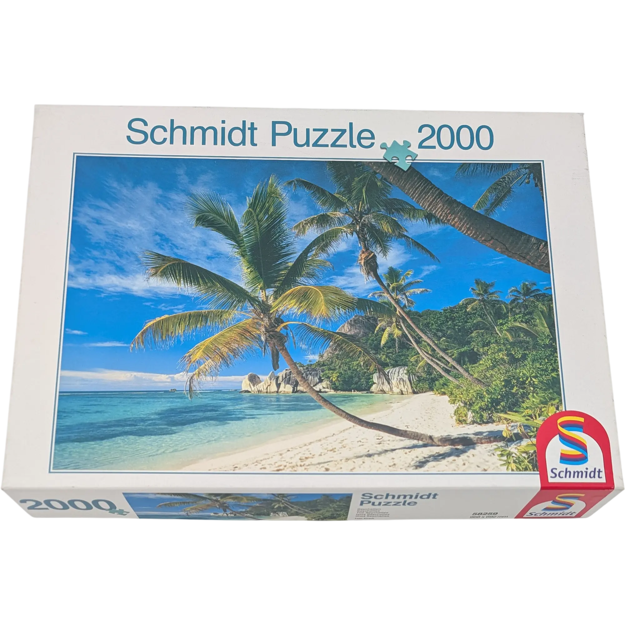 Schmidt Puzzle 2000 Teile 58259 Seychellen