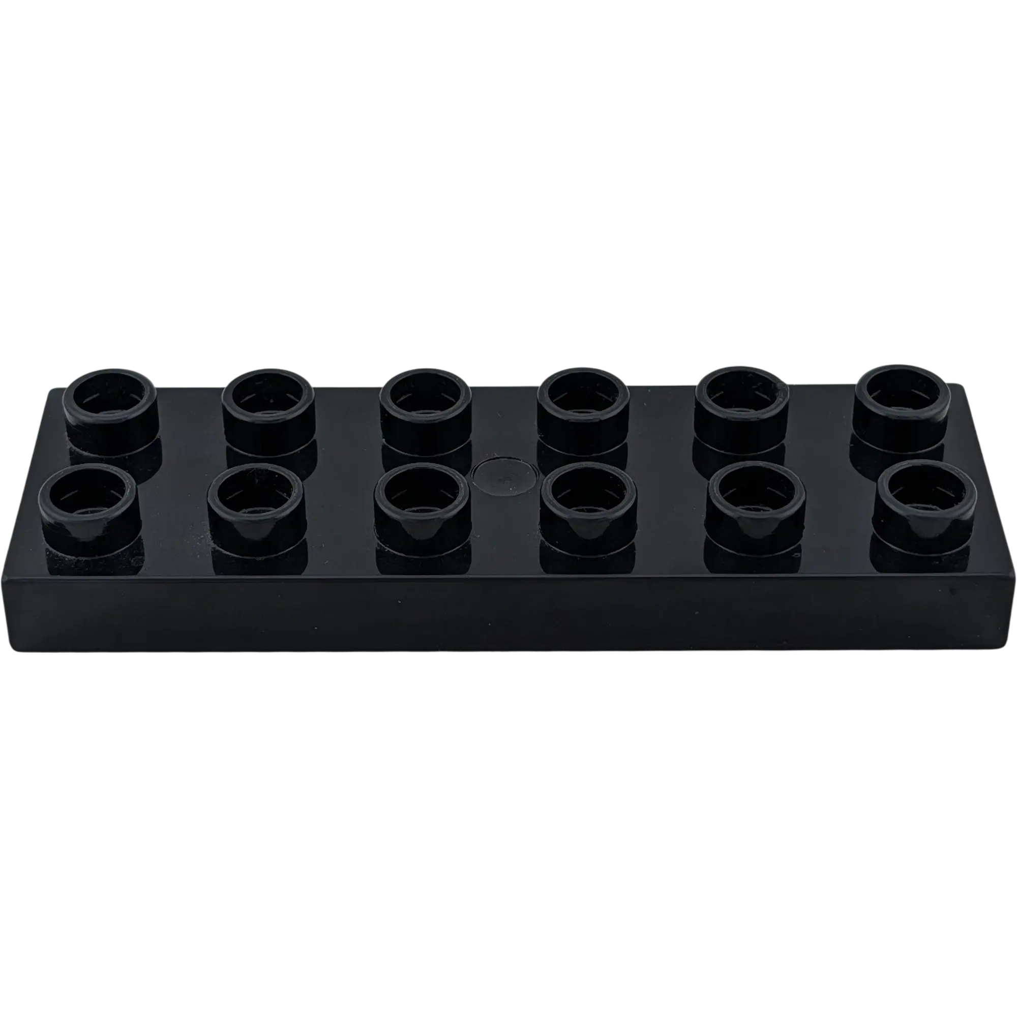 Lego Duplo 98233 Platte 2x6 Schwarz