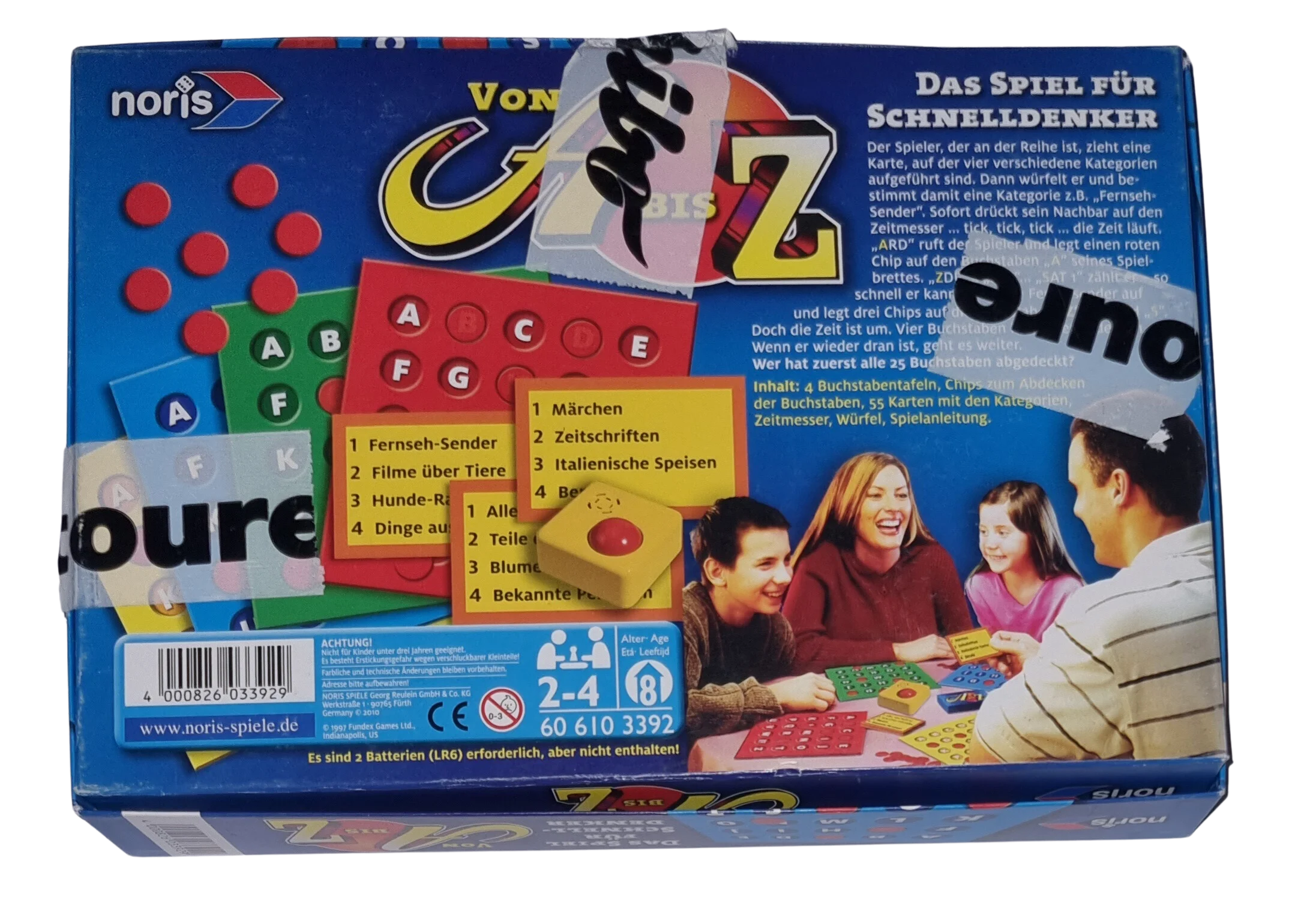 Noris Von A bis Z