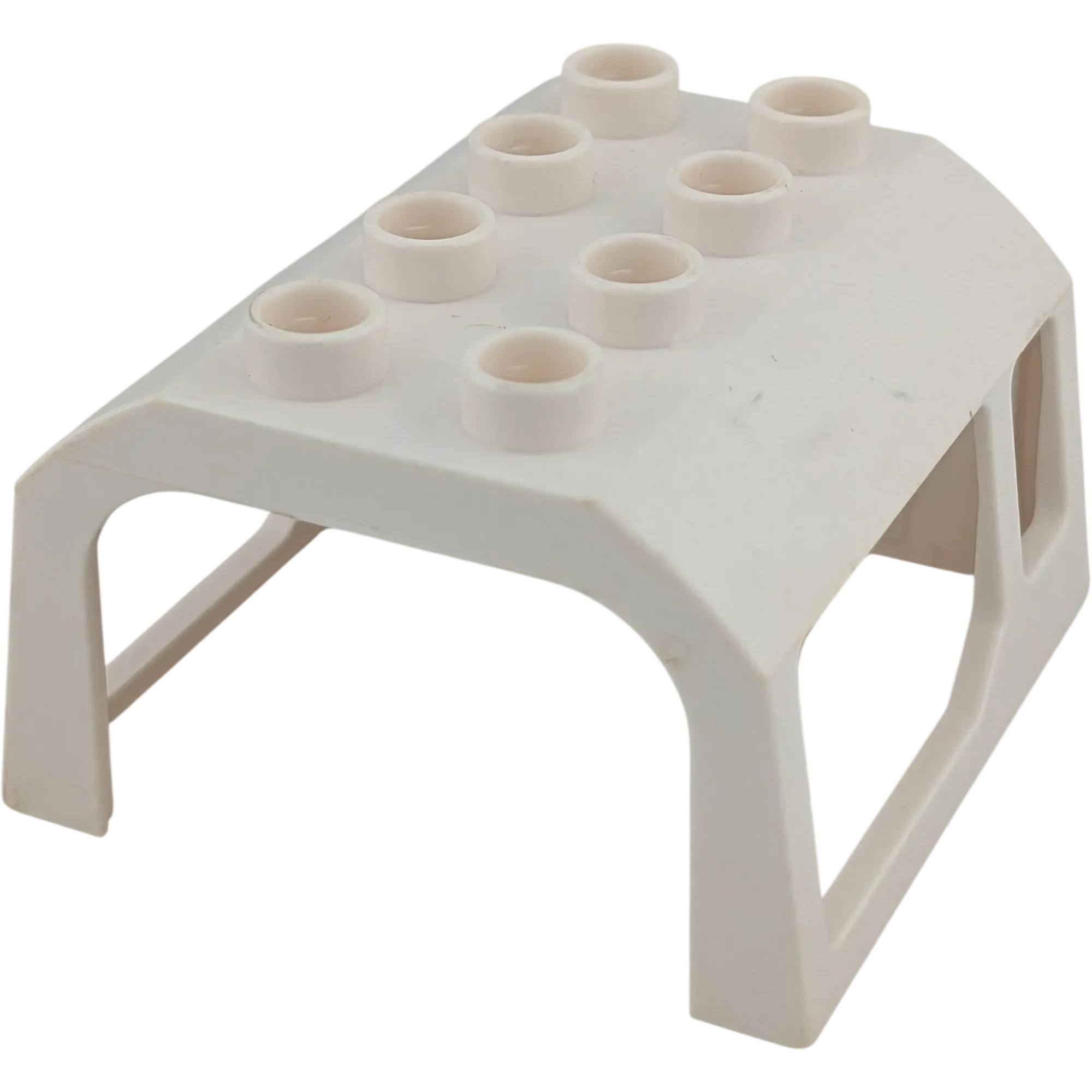 Lego Duplo Zug Kabinendach / Lokführer-Aufsatz 2x4 – Weiß (Teile-Nr. 51546)