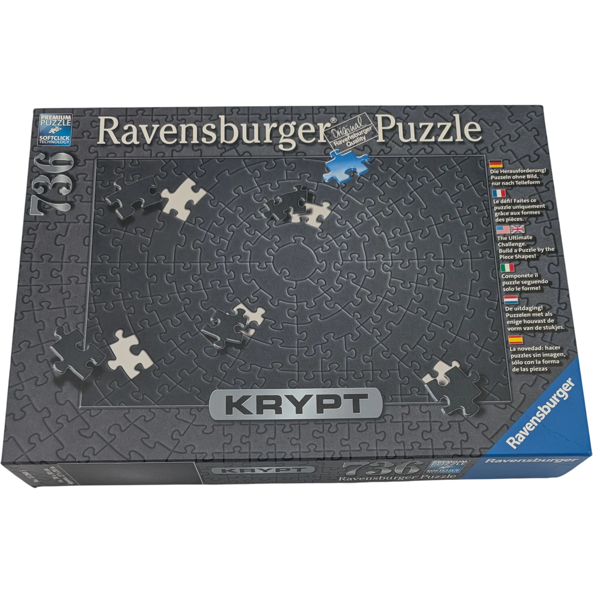 Ravensburger Premium softclick Krypt Puzzle 736 Teile 152605