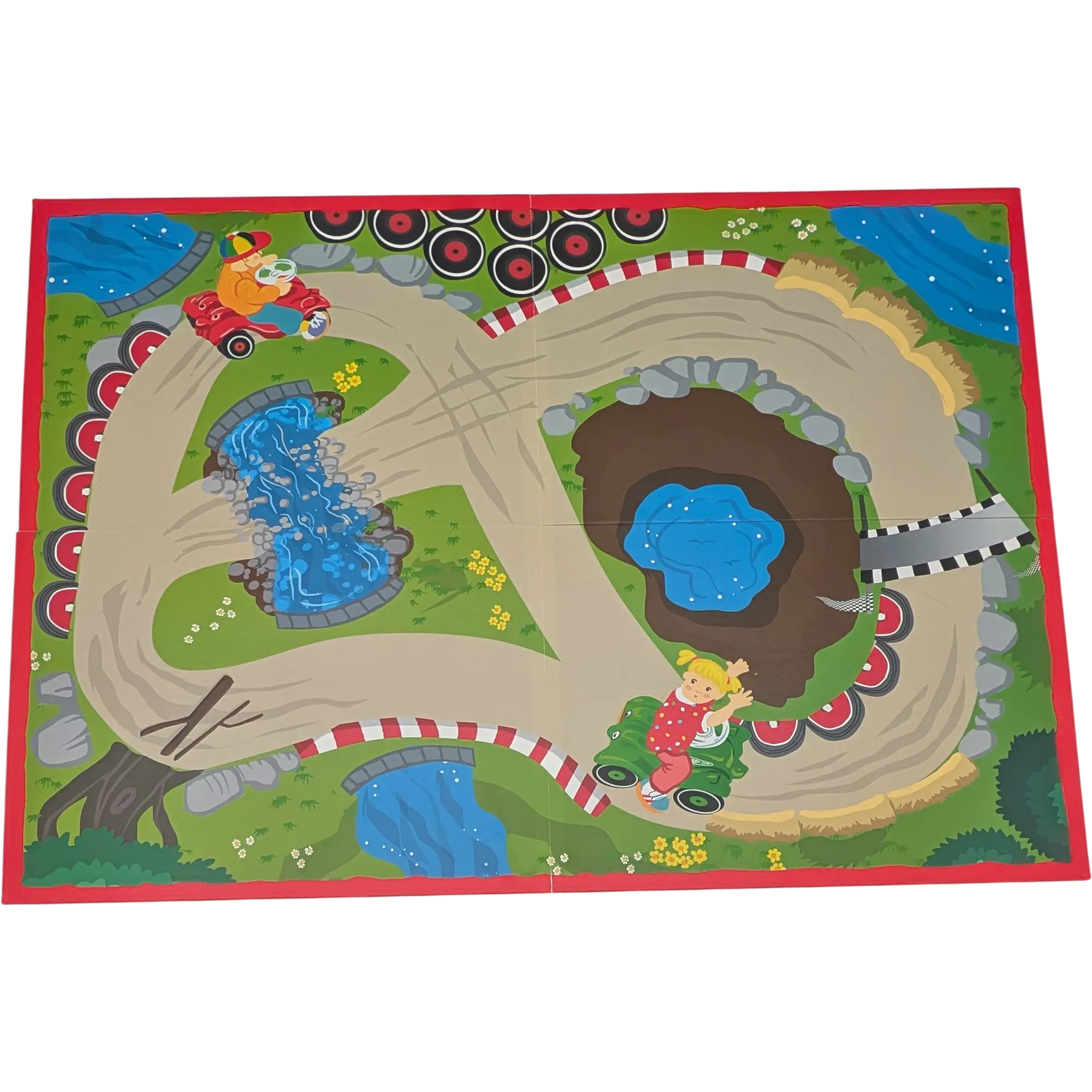 Noris Spielplan Spielbrett Big Bobby Car Das Spiel