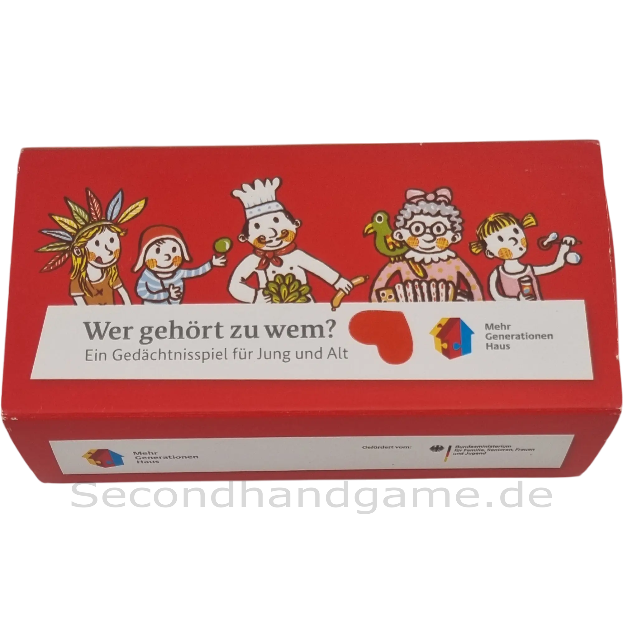 Mehr Generationen Haus, Wer gehört zu wem? Ein Gedächtnisspiel für Jung und Alt