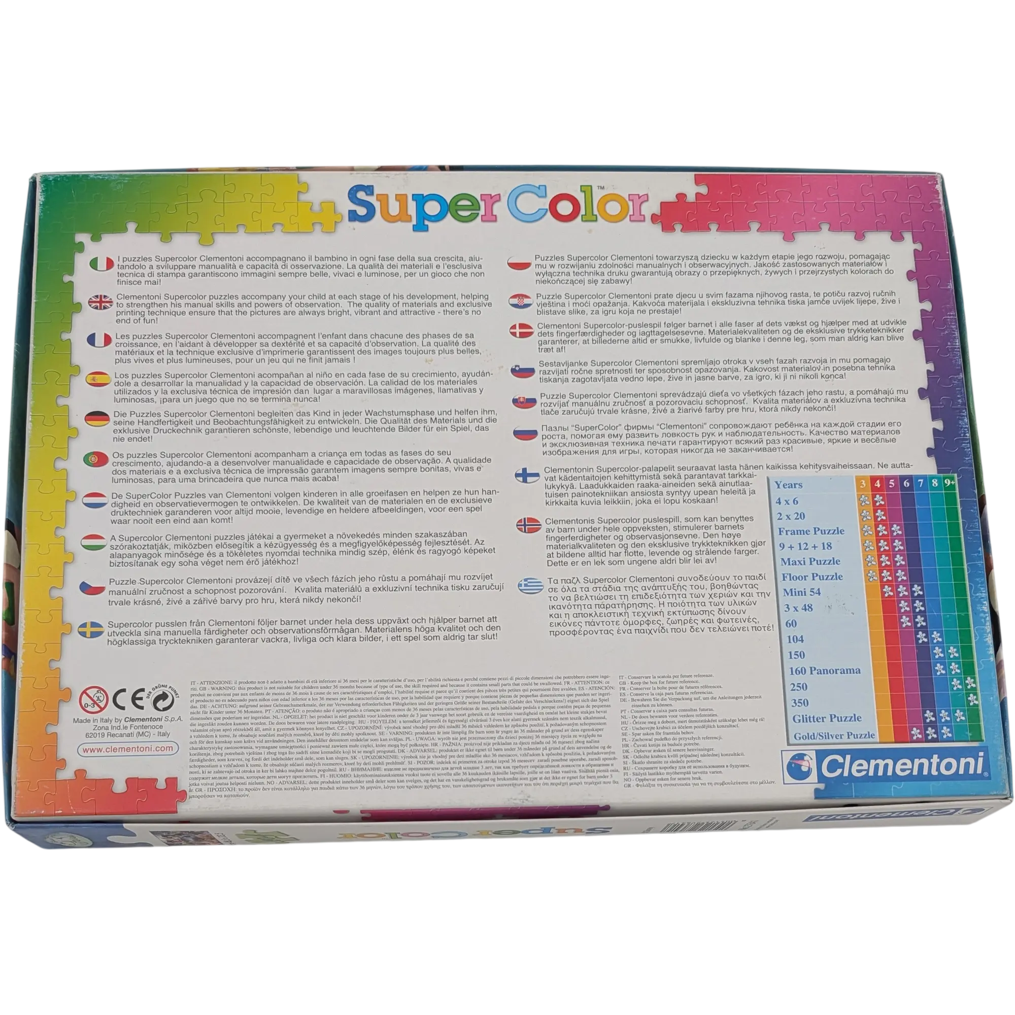 Clementoni Super Color Disney Fairies 104 Teile 27641, Ansicht 2