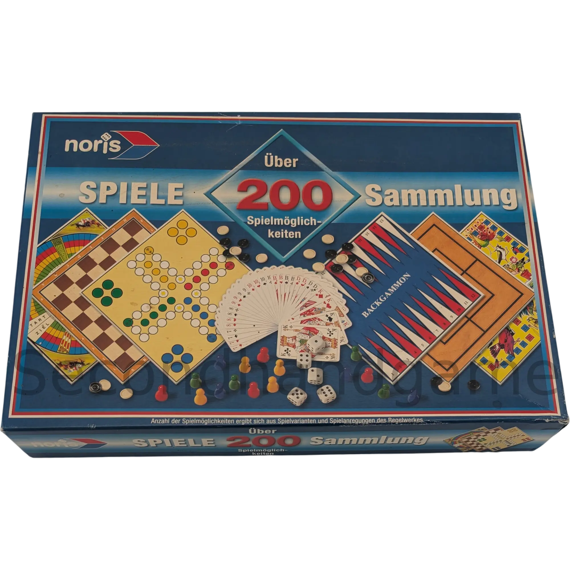Noris Spielesammlung über 200 Spielmöglichkeiten 6112583