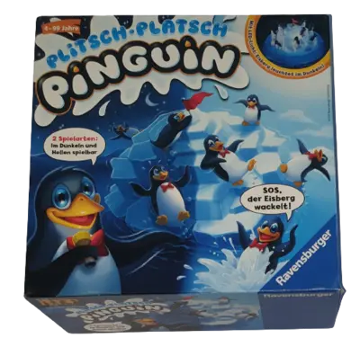 Ravensburger Plitsch-Platsch Pinguin Mit LED Eisberg leuchtet im Dunkeln