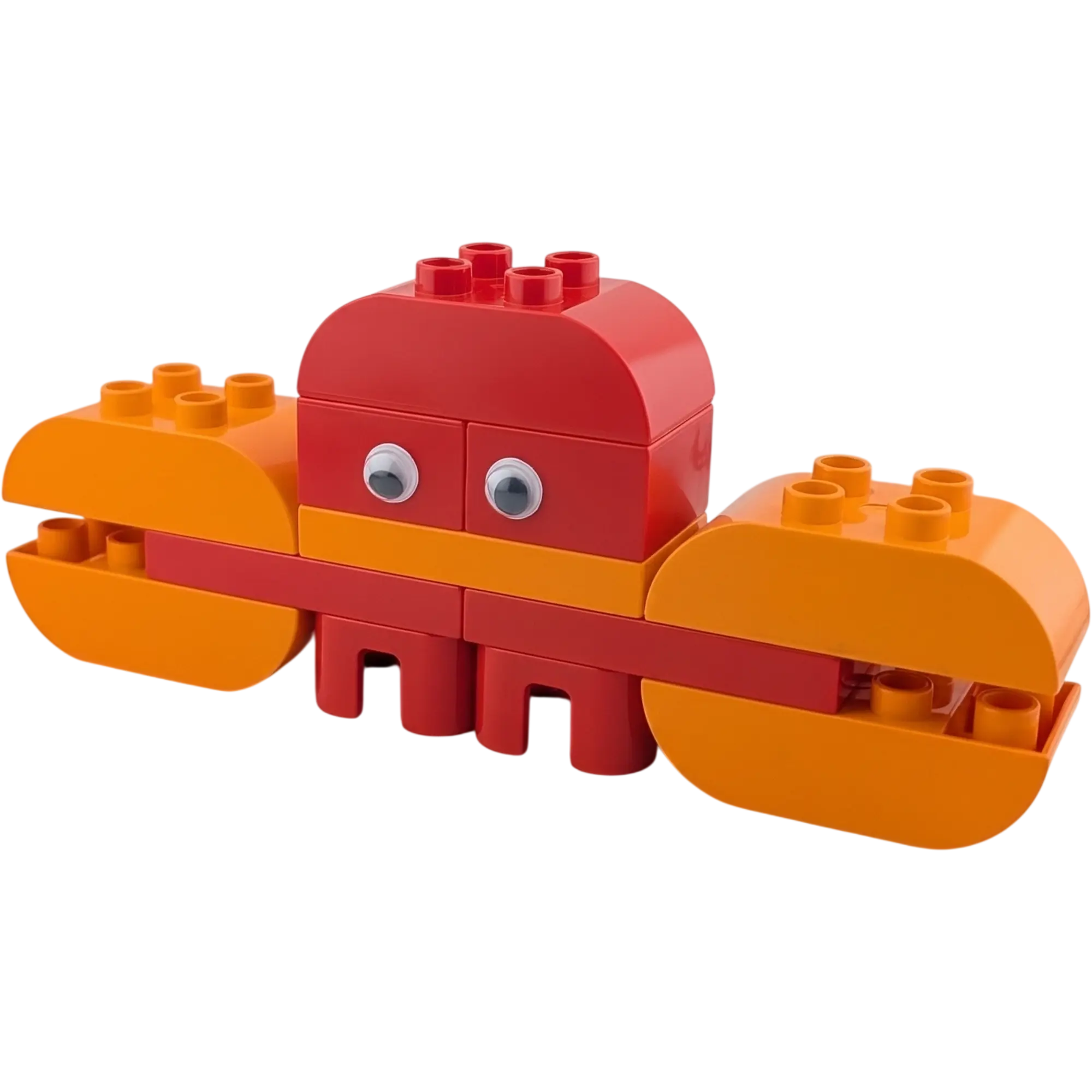Lego Duplo Krebs Qualle Rot Orange