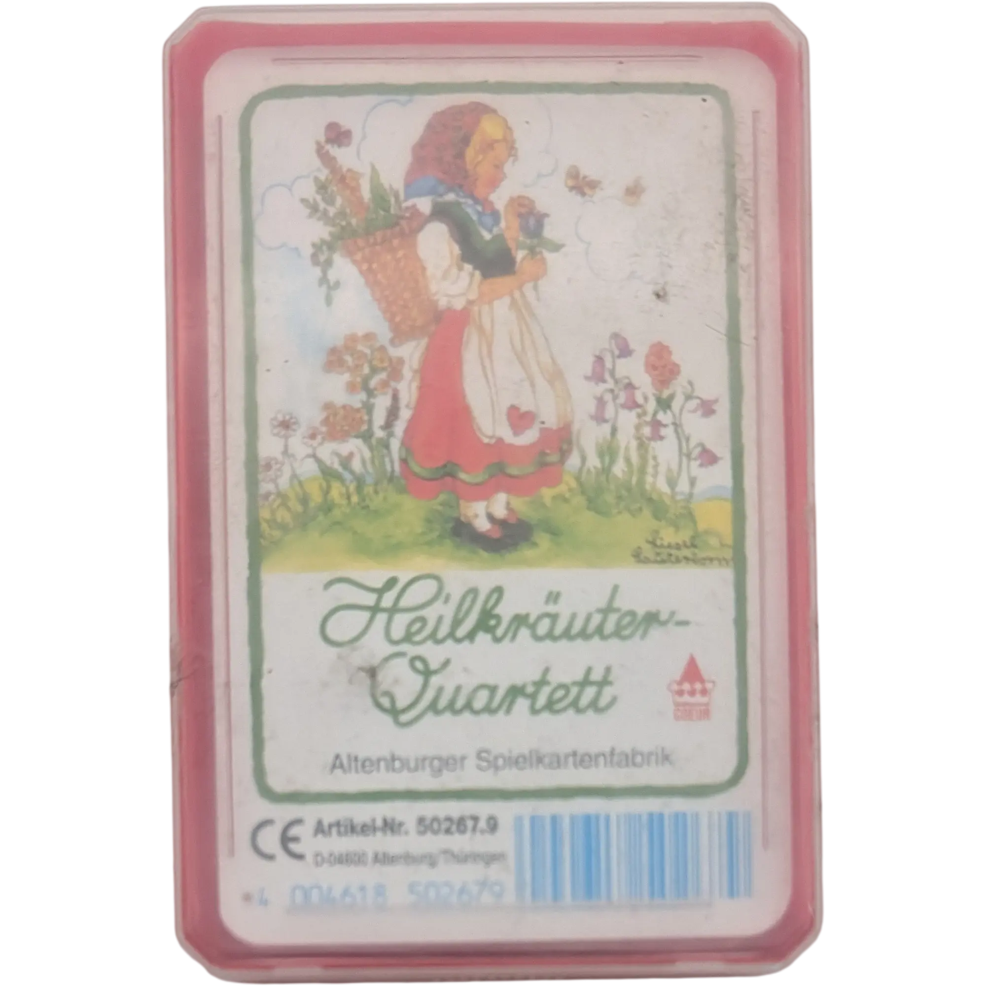 ASS Altenburger Spielkartenfabrik Heilkräuter-Quartett 50267.9 Liesel Lauterborn