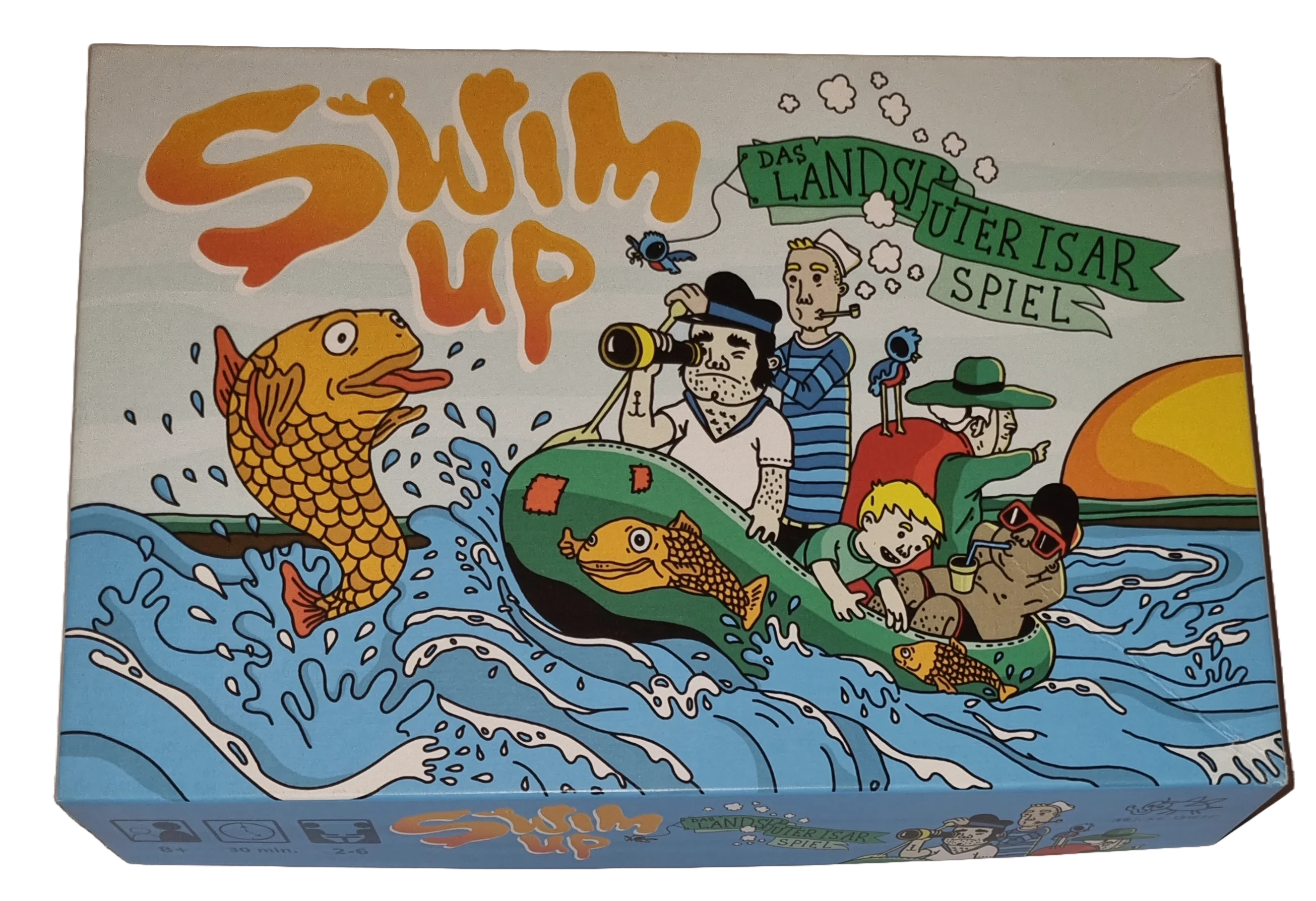Mücke Spiele Swim up Das Landshuter Isar Spiel