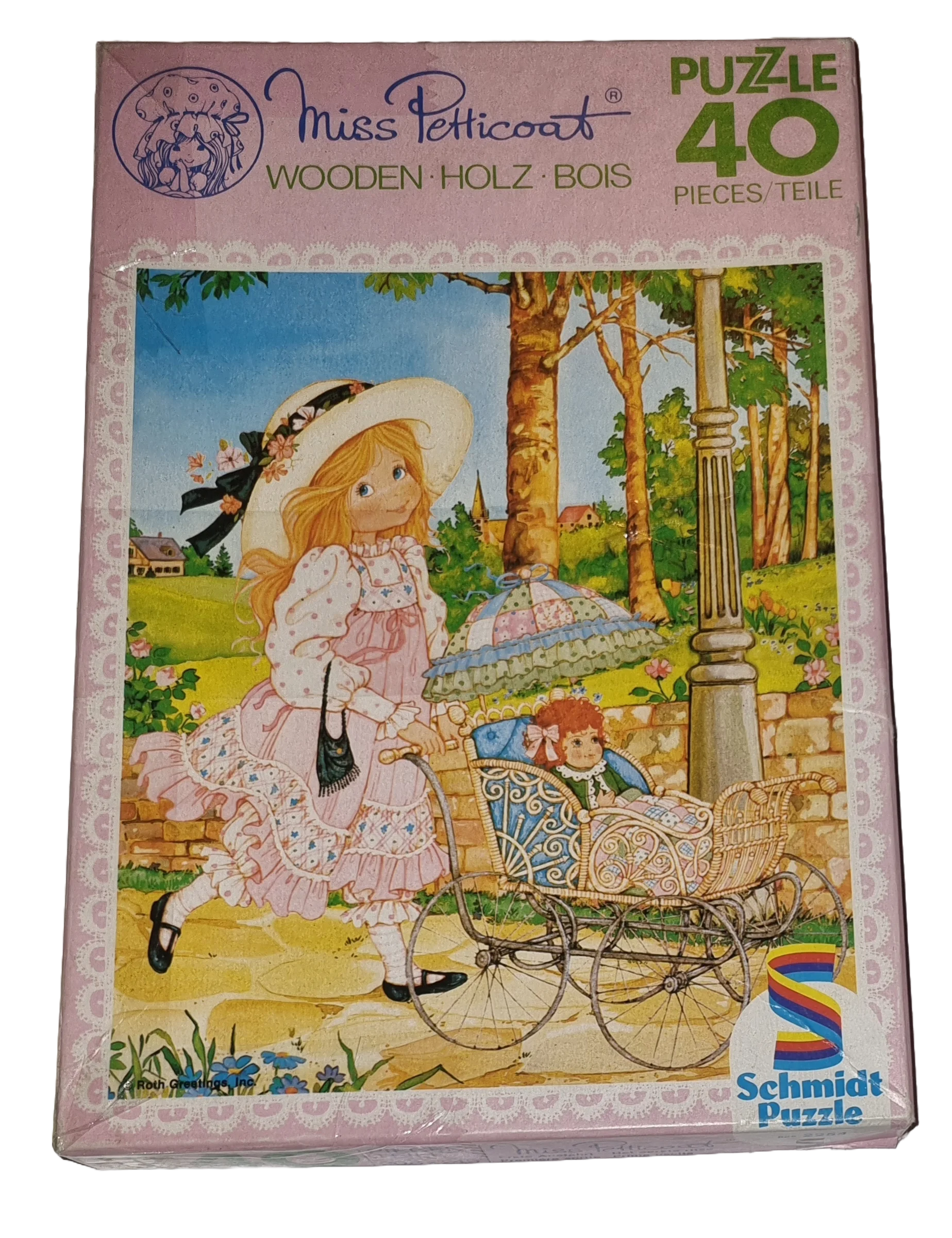 Schmidt Holz Puzzle Kärnan Miss Petticoat 40 Teile 2254