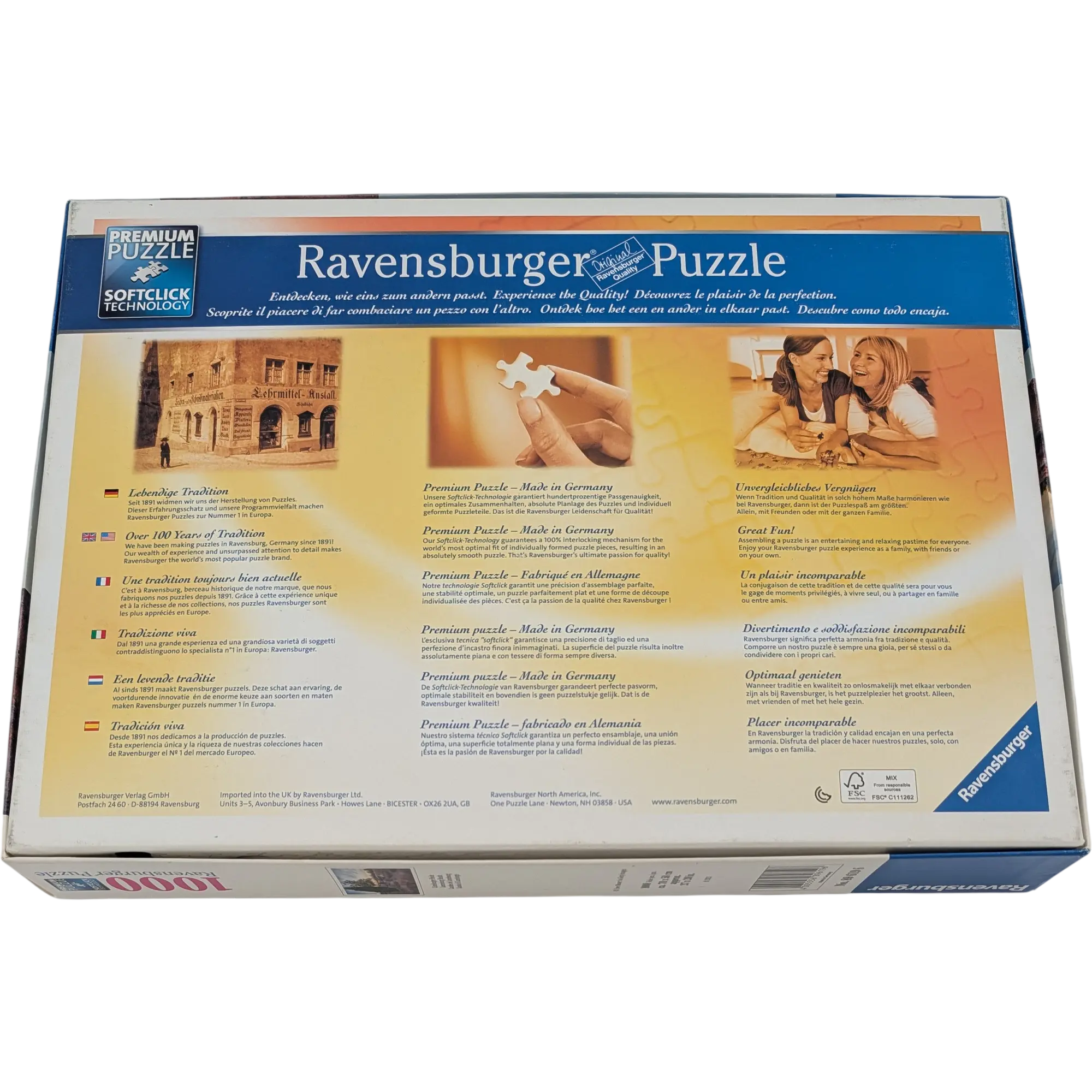Ravensburger 1000 Teile Puzzle 896196 Lüneburger Heide