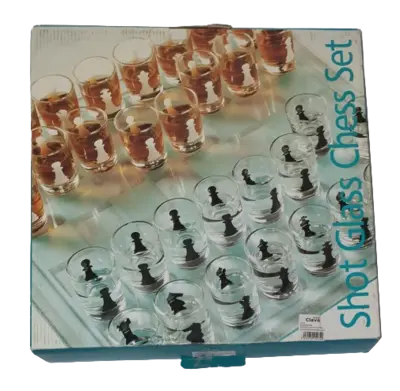 Shot Glas Chess Set Schach - Trinkspiel