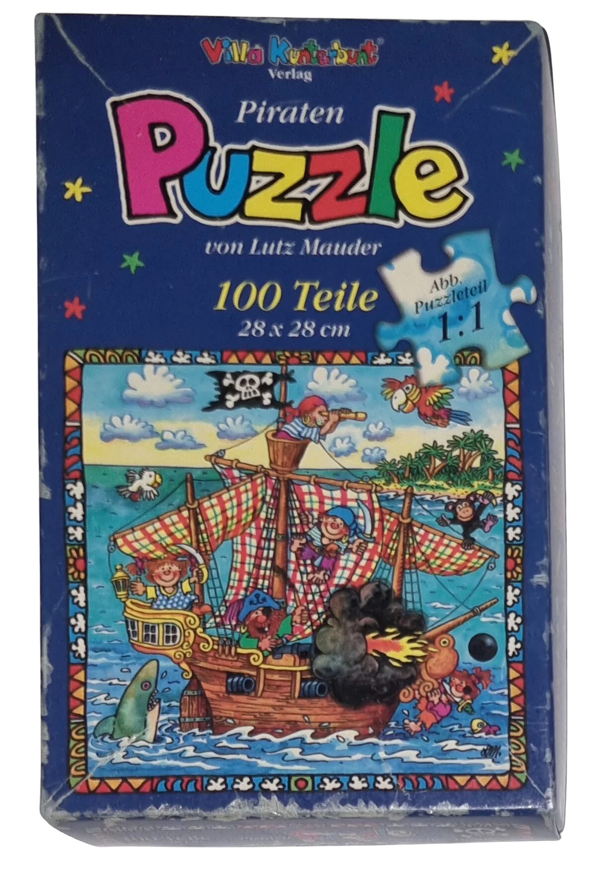 Villa Kunderbunt Piraten Puzzle 100 Teile 17501