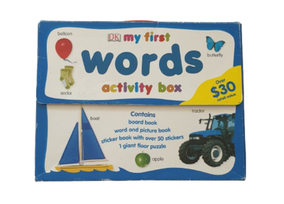 DK my first words activity Englisch lernen