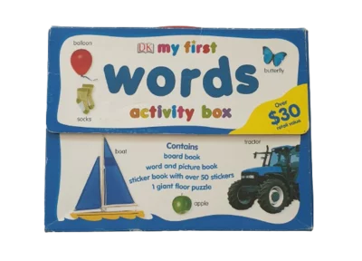 DK my first words activity Englisch lernen
