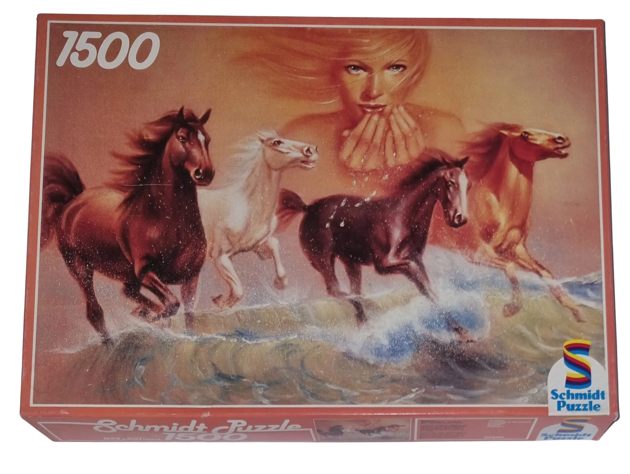 Schmidt Puzzle 1500 Teile 02650 Amazzone Pferde