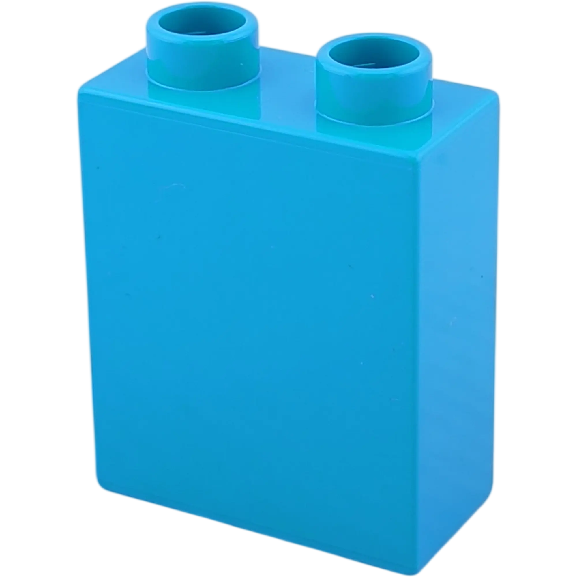 Lego Duplo  1x2 Stein Mittelblau Zeitung mit Hund und Gemüse Altpapier Müll
