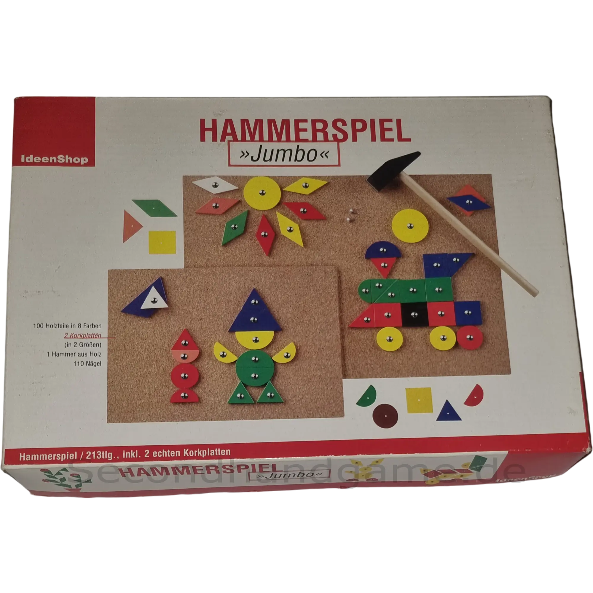 IdeenShop Hammerspiel Jumbo ab 4 Jahren