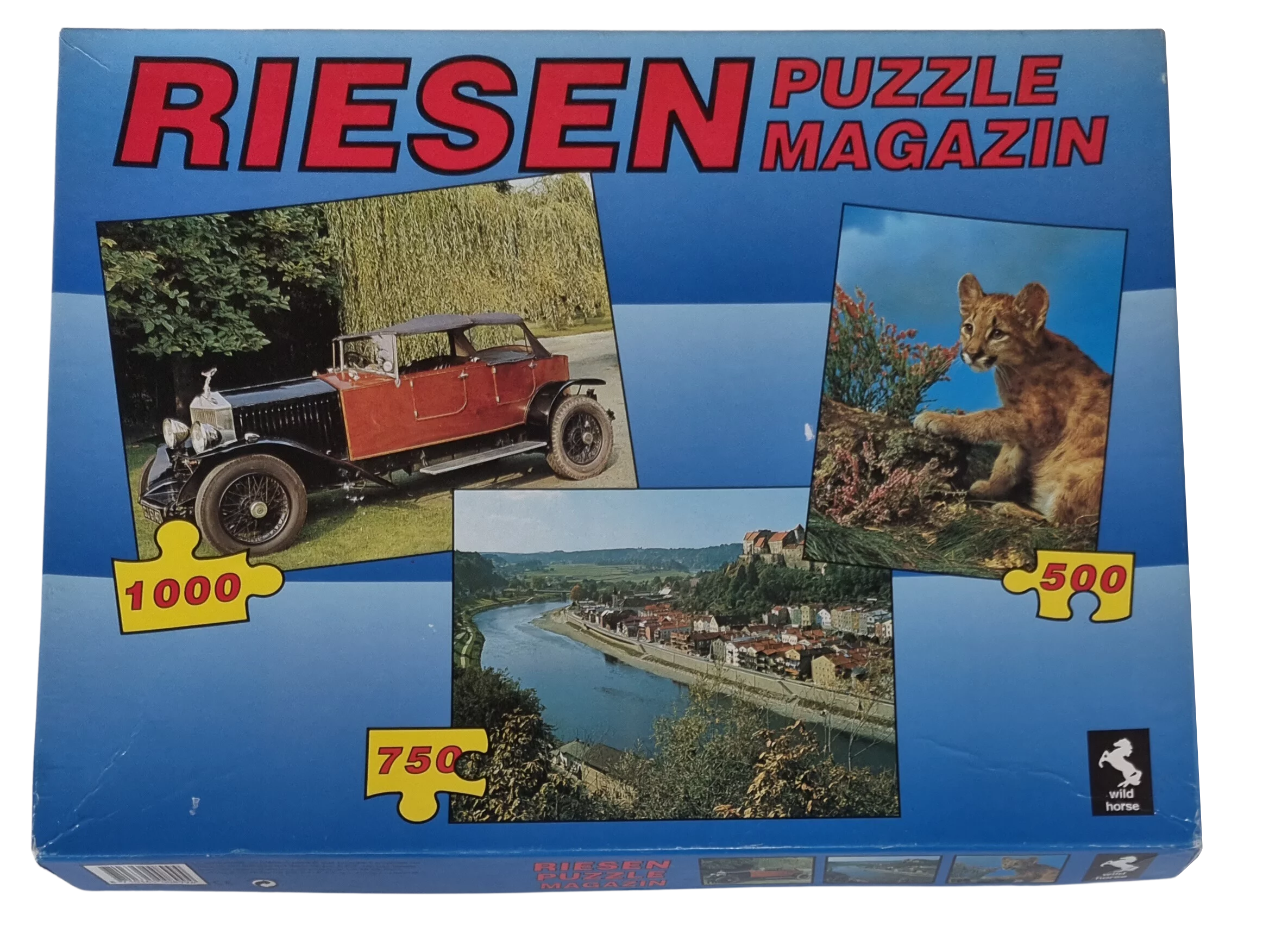 Wild Horse Puzzle 500, 750, 1000 Teile Riesen Puzzle Magazin 100899