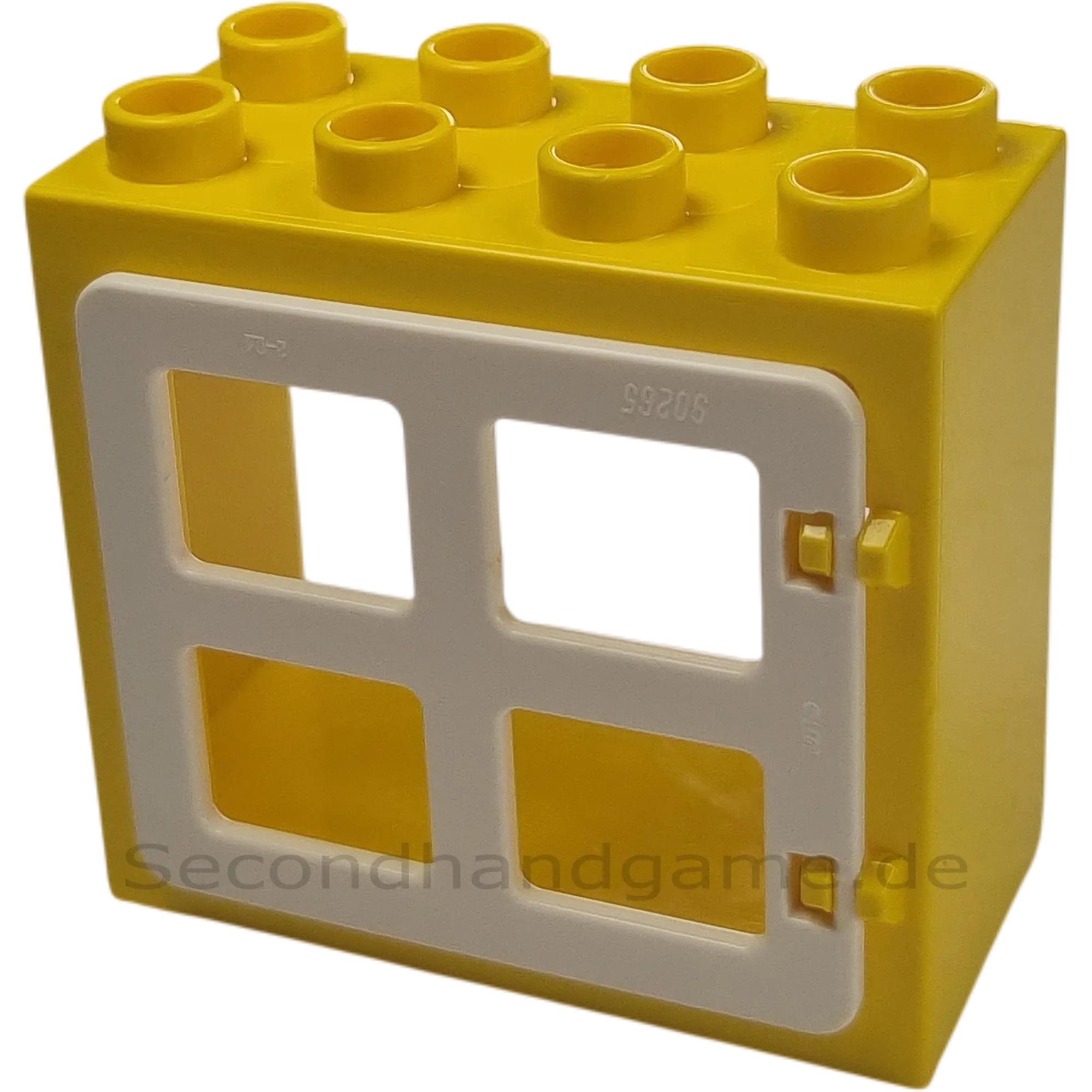 Lego Duplo 2332 Fenster 2x4 Gelb Weiß