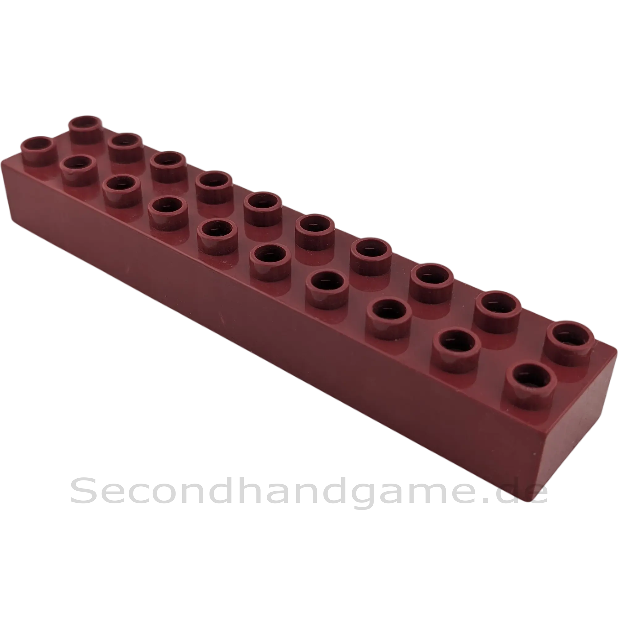 Lego Duplo 2x10 Stein 2291 Rotbraun