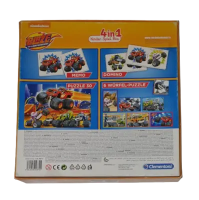 Clementoni 4in1 Kinder-Spiel-Box Blaze