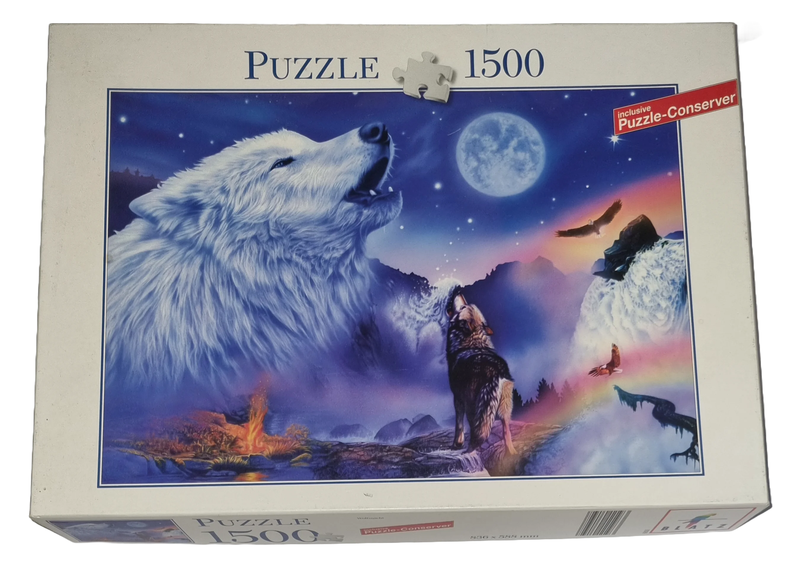 Blatz Puzzle 1500 Teile Wolfsnacht