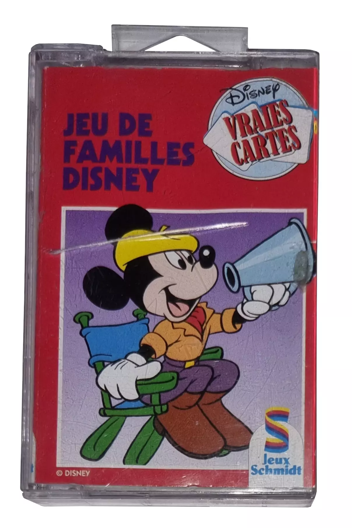 Schmidt Disney Vraies Cartes Jeu des familles Disney