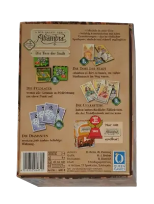 Queen Games Alhambra Die Tore der Stadt 2te Erweiterung, Ansicht 3