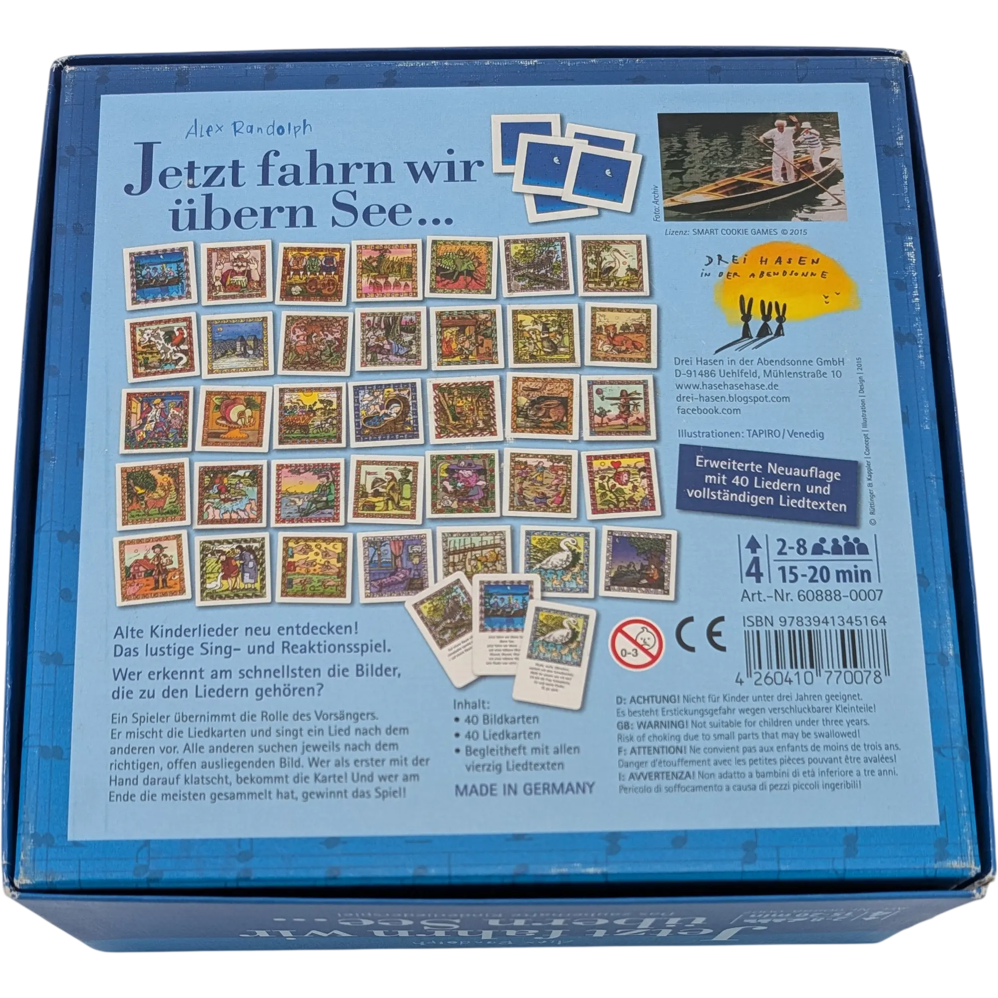 Drei Hasen in de Abendsonne Jetzt fahrn wir übern See