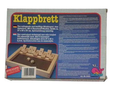Beluga Shut the Box Klappbrett